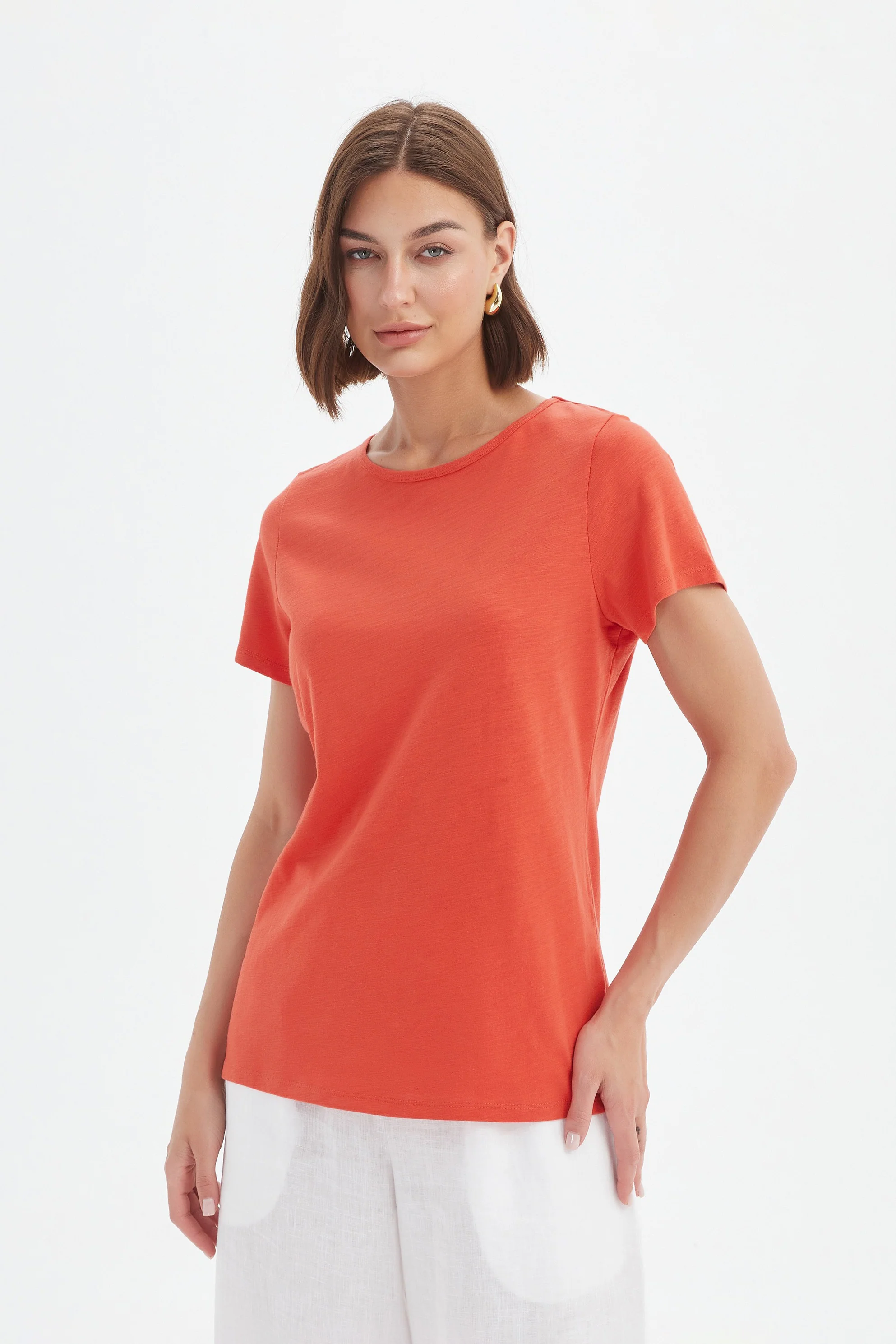 SHORT SLEEVE SLIM TEE - Image 22