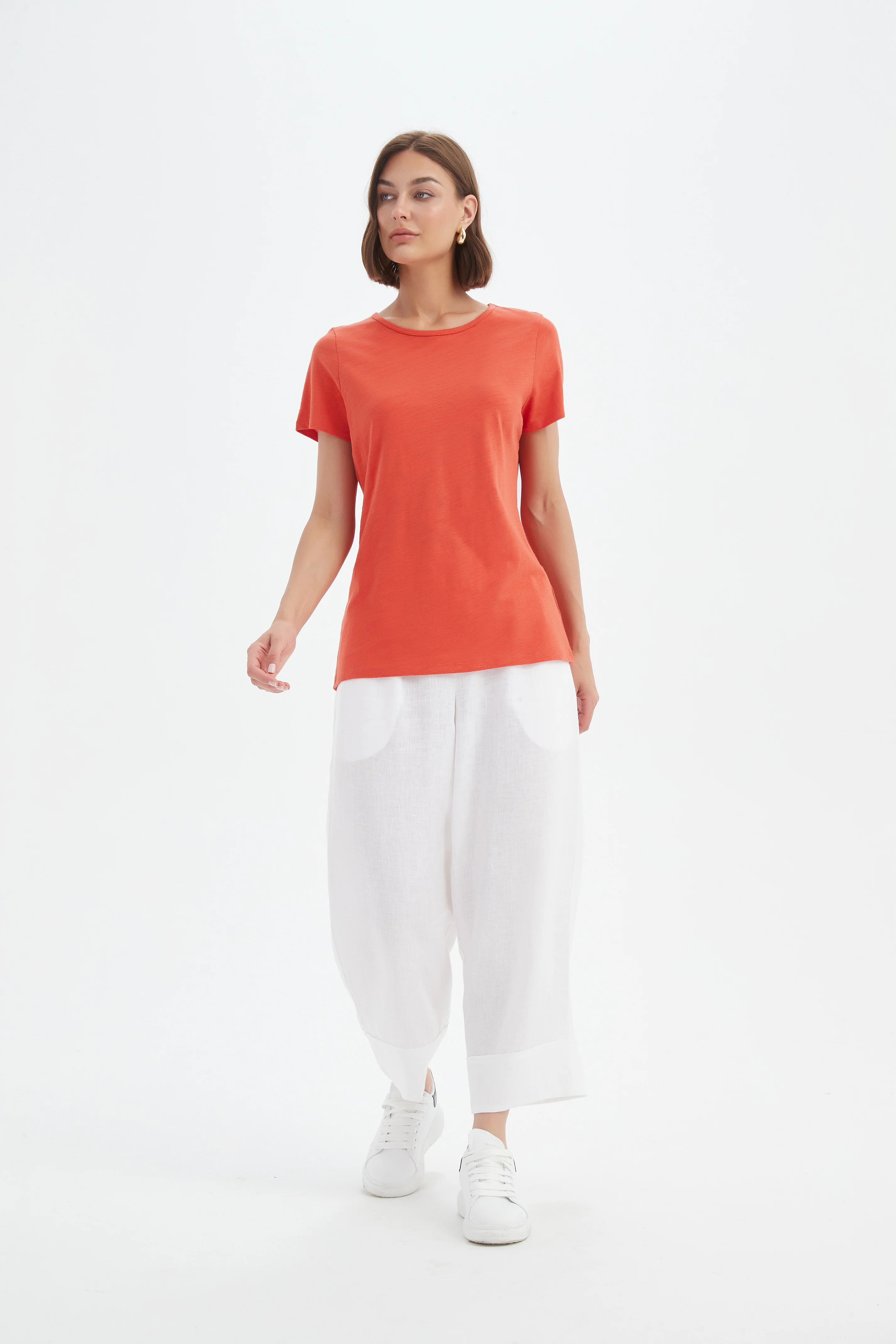 SHORT SLEEVE SLIM TEE - Image 23