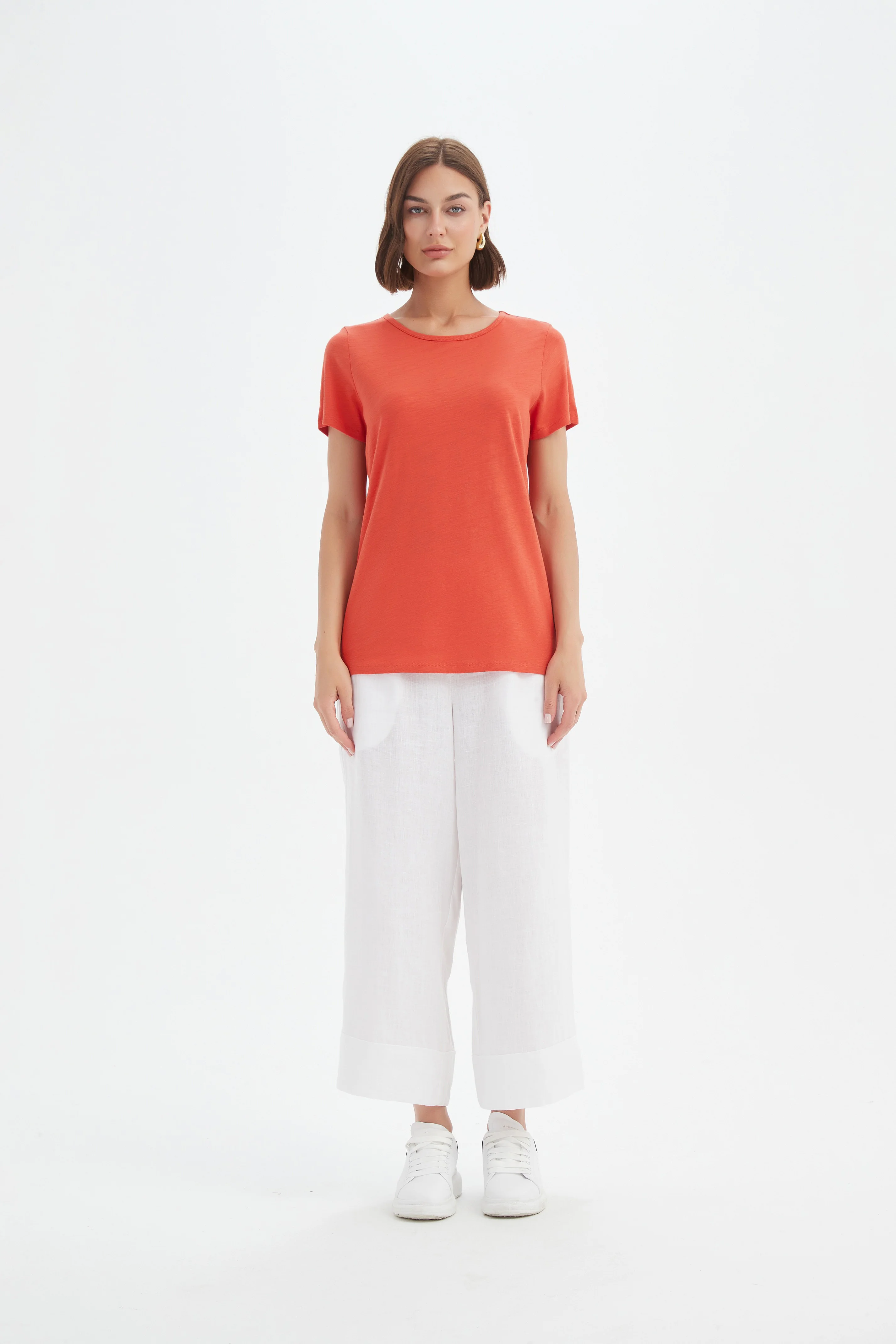 SHORT SLEEVE SLIM TEE - Image 24