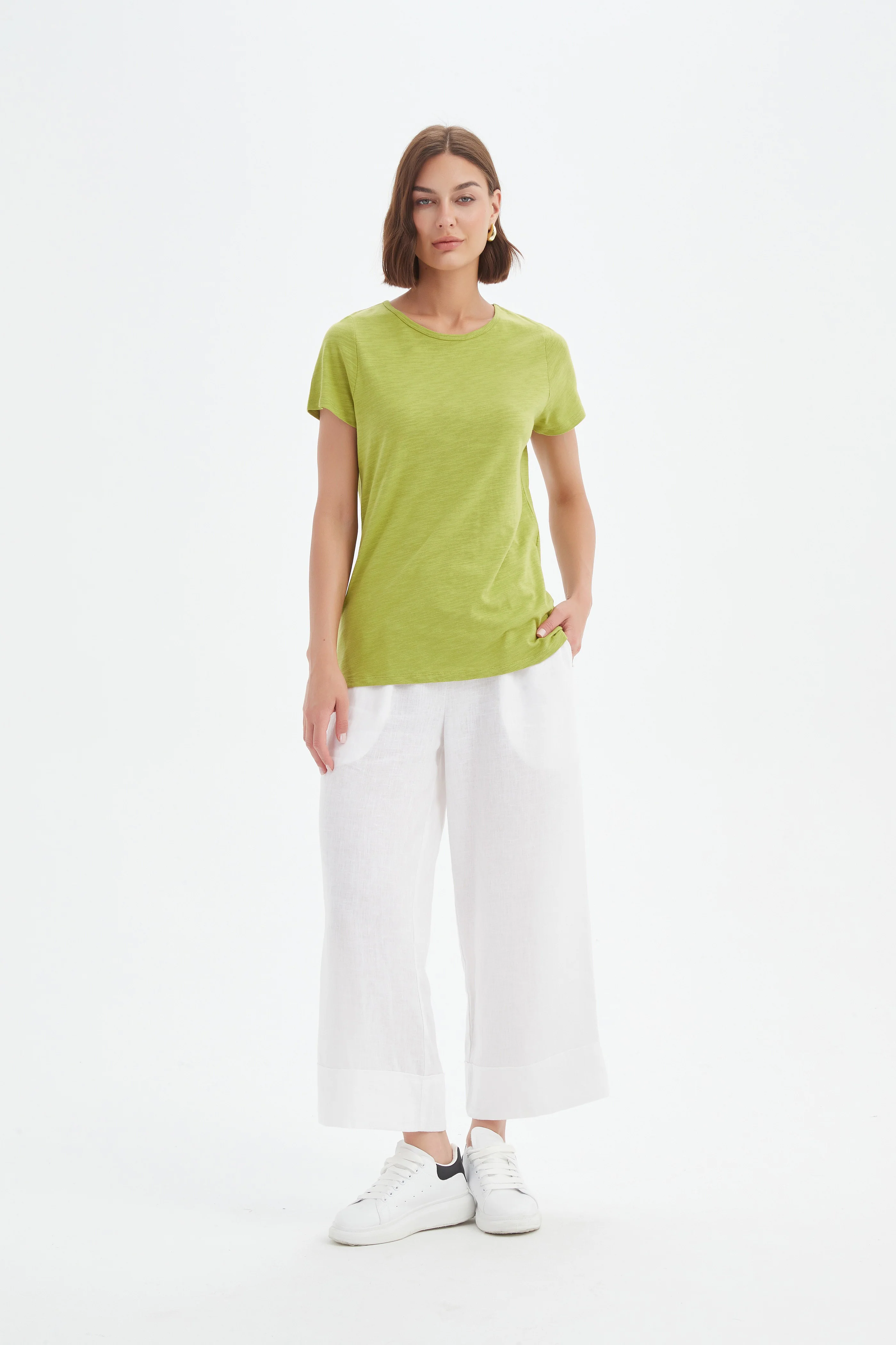 SHORT SLEEVE SLIM TEE - Image 3