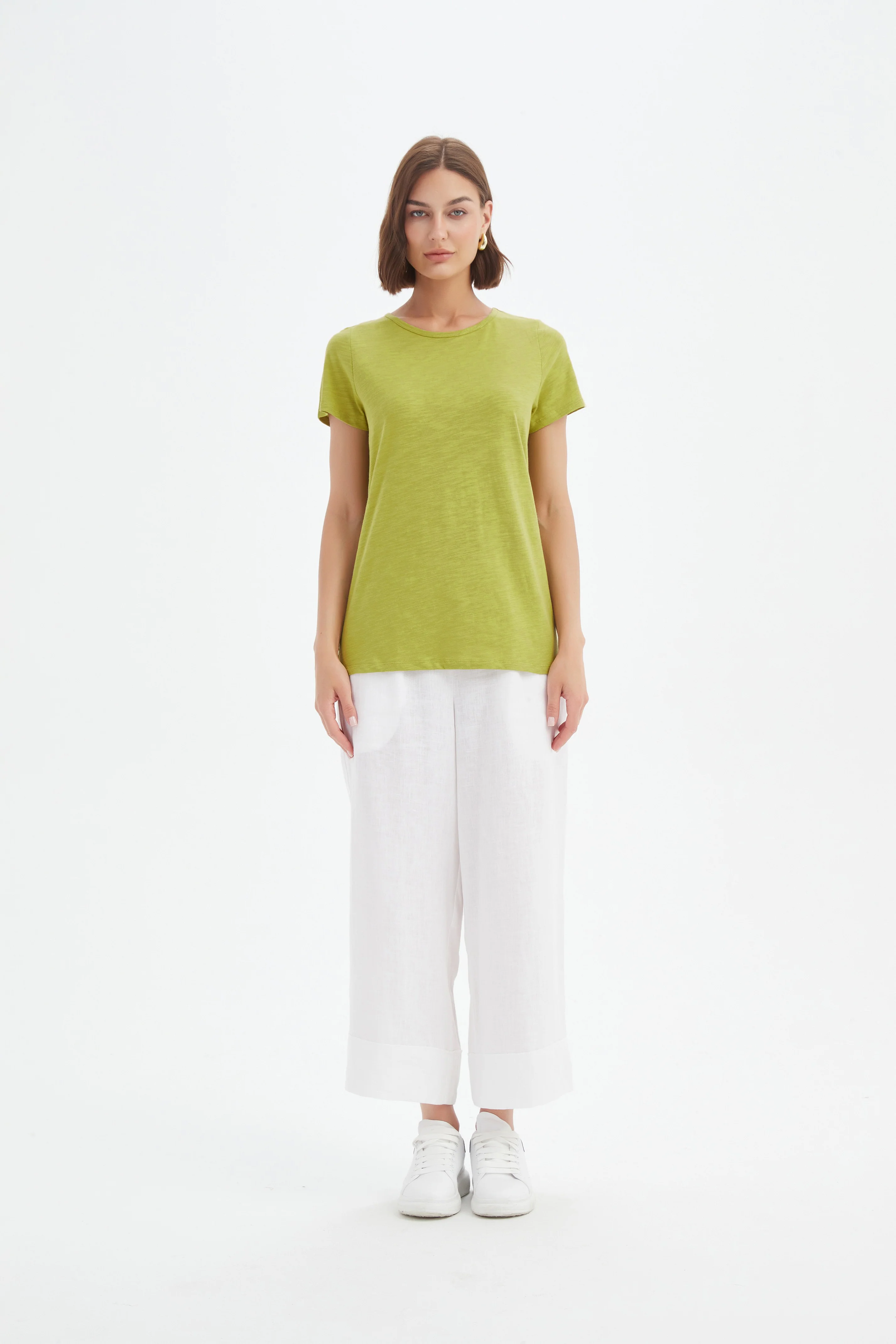 SHORT SLEEVE SLIM TEE - Image 4