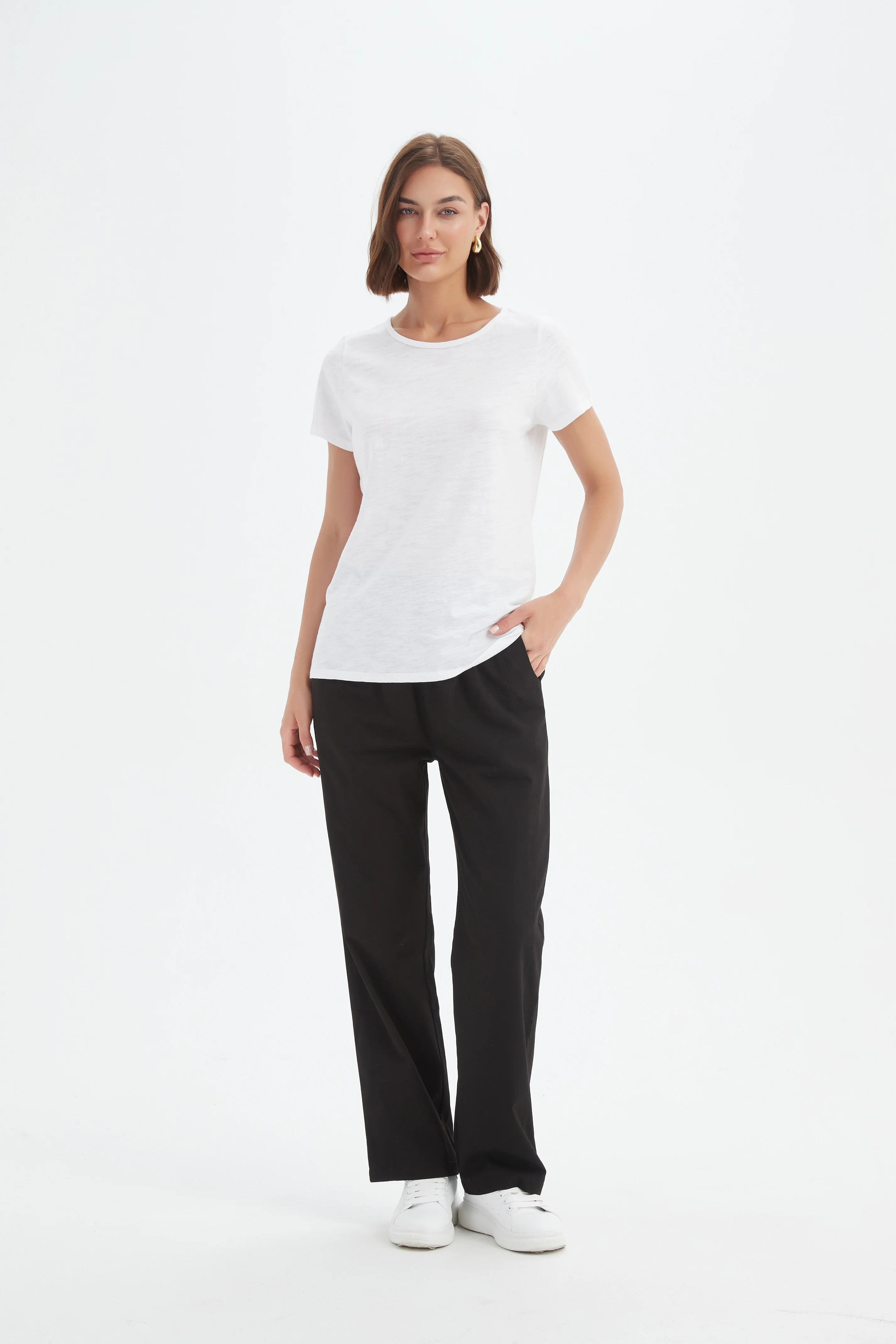 SHORT SLEEVE SLIM TEE - Image 8