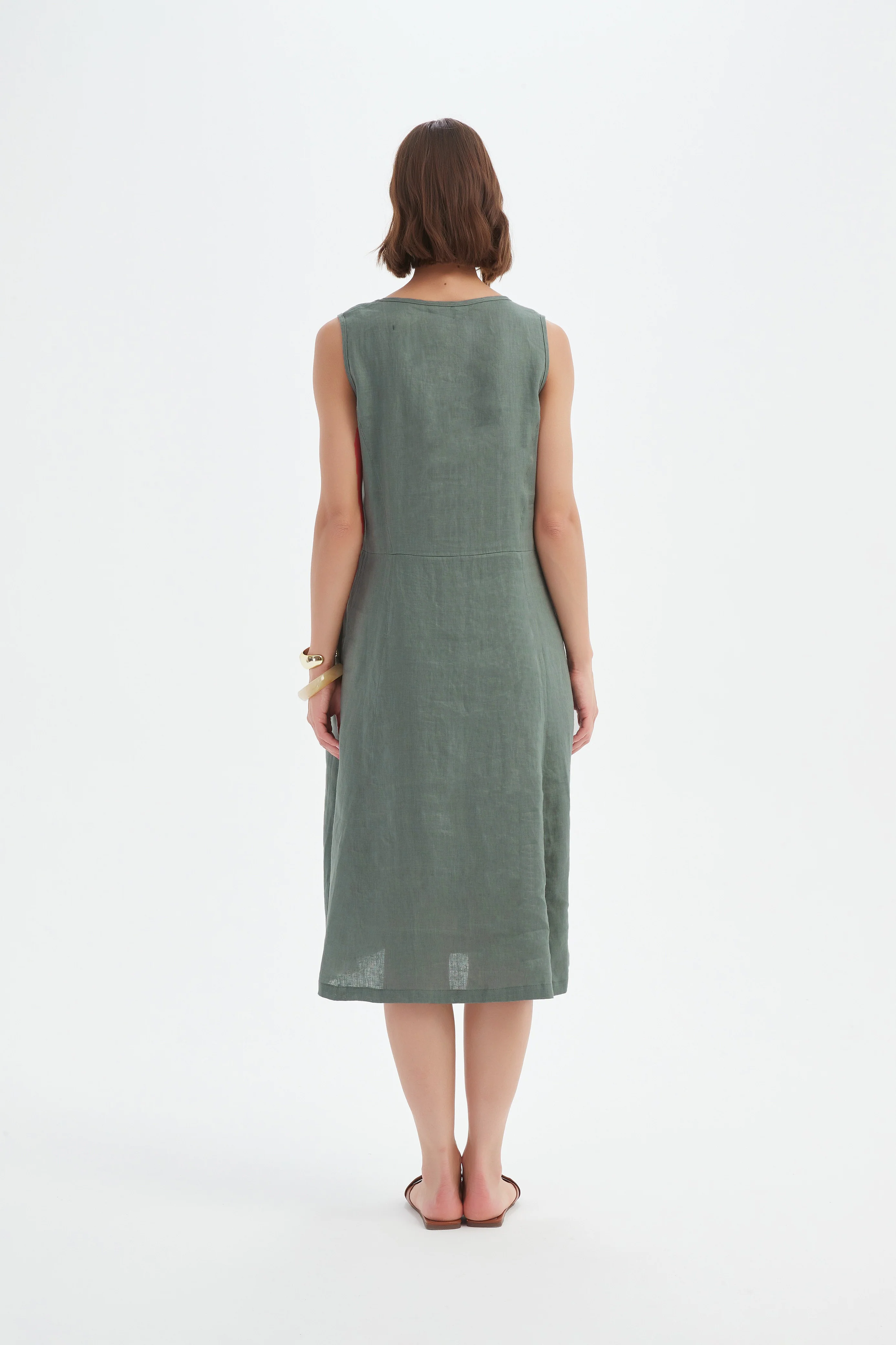 SLEEVELESS POCKET DRESS - Image 5