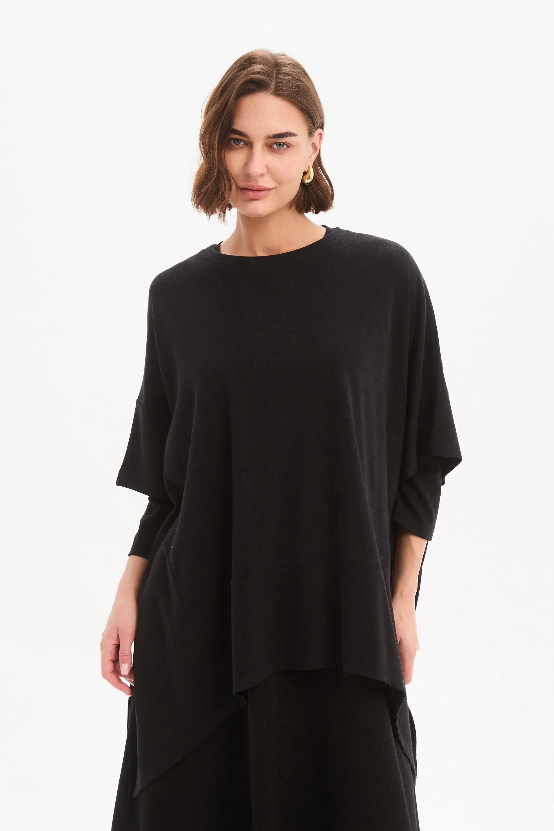 SPLIT HEM KNIT TOP - Image 2