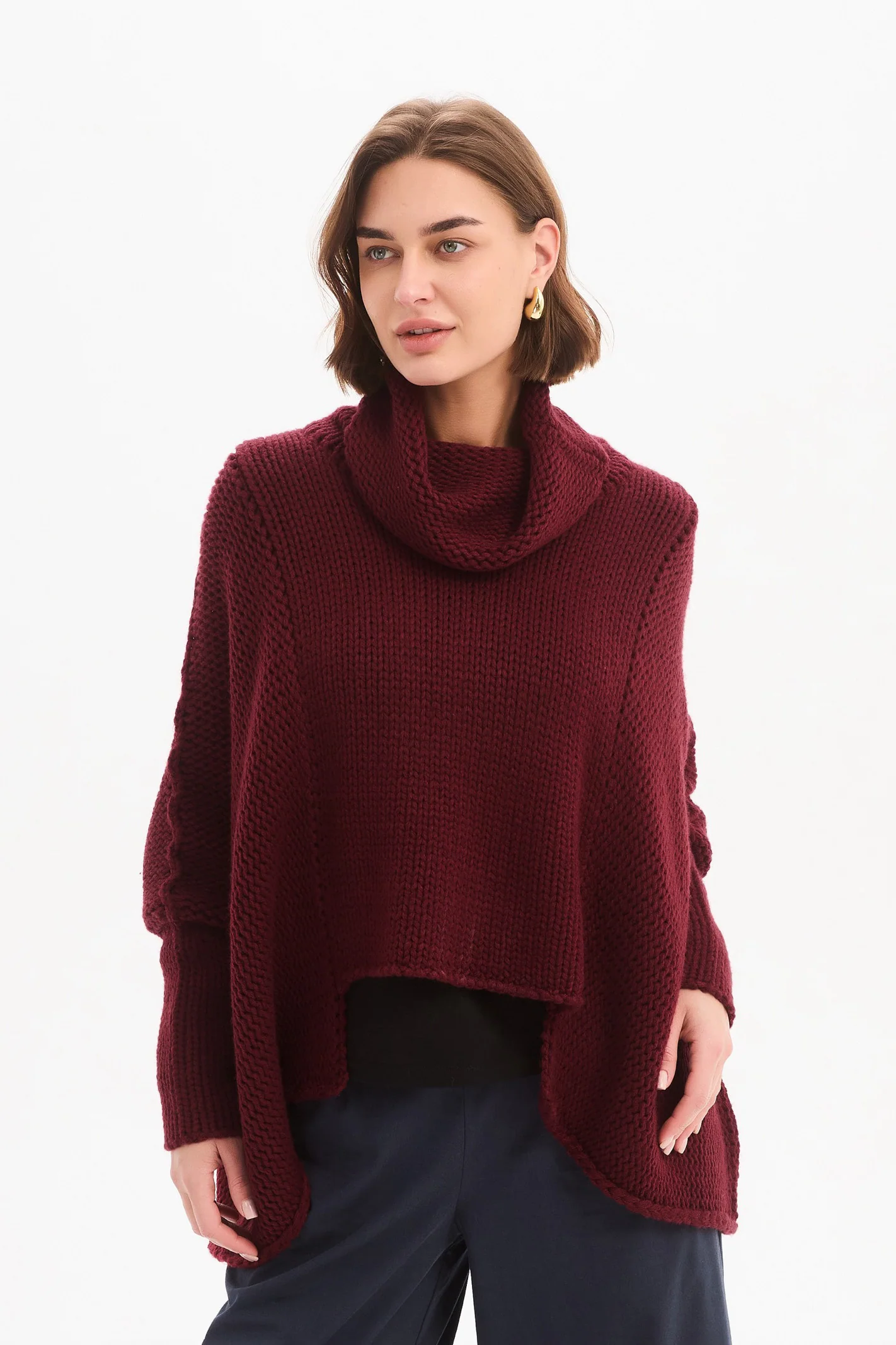 STEP HEM CROP KNIT - Image 18
