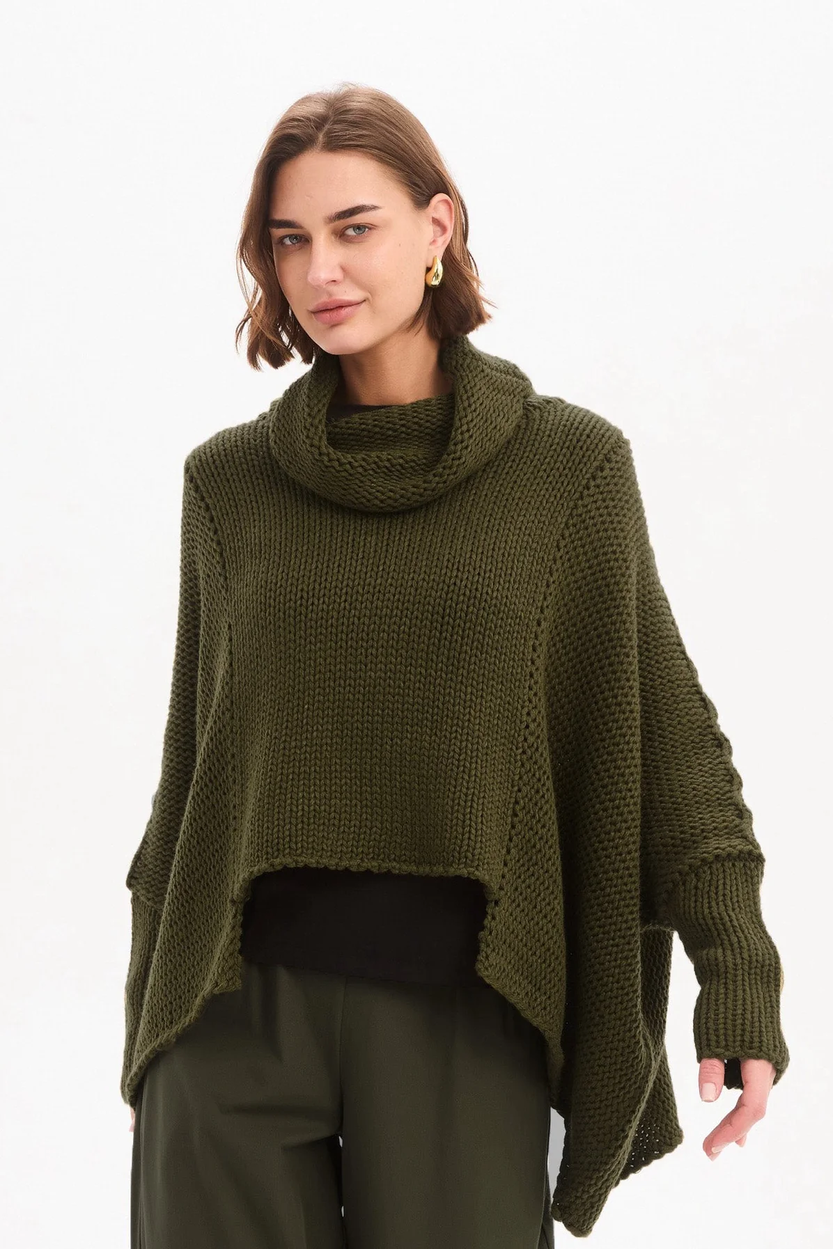 STEP HEM CROP KNIT - Image 3