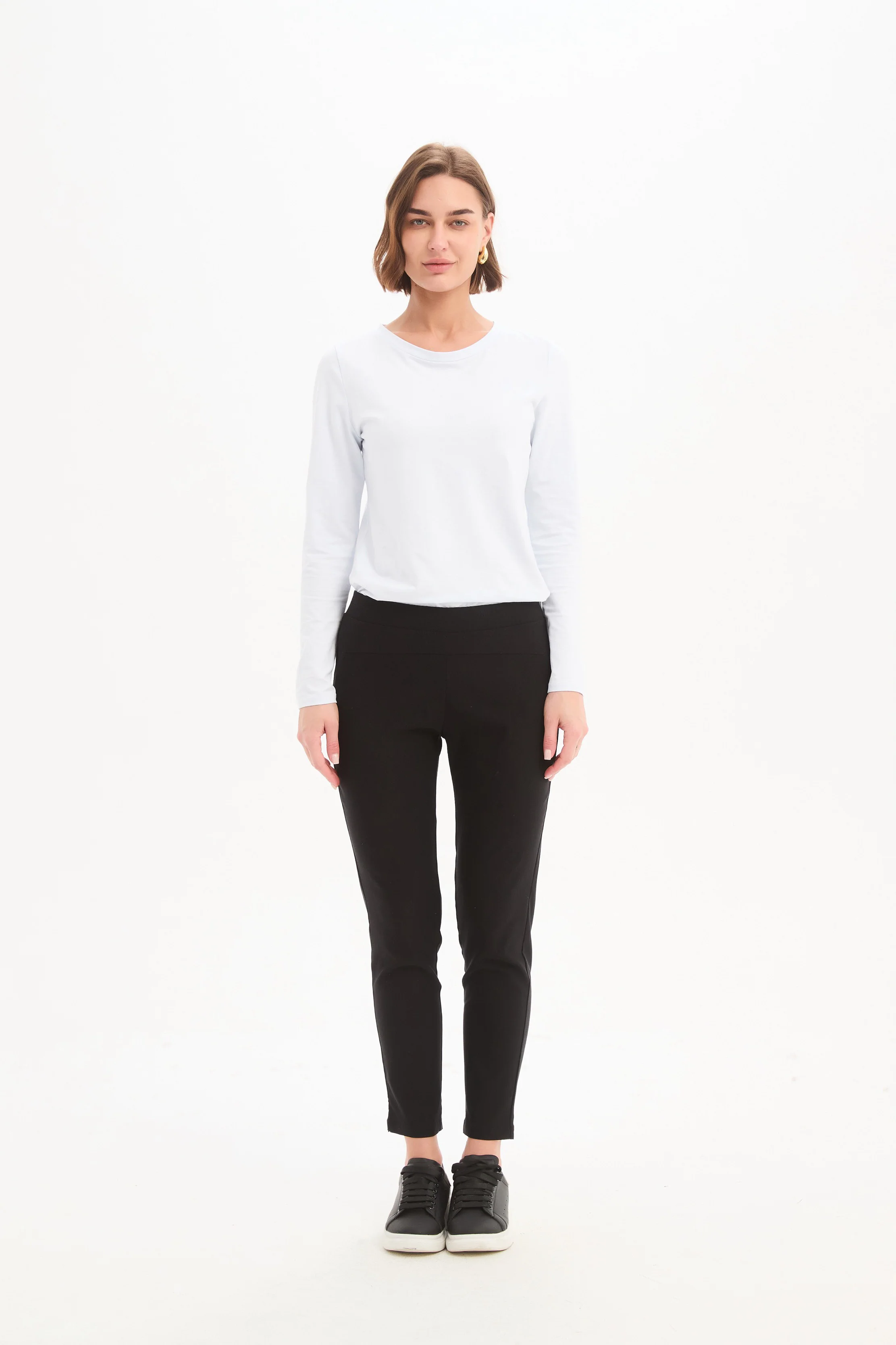 STRAIGHT CROP PANT - HIGH ANKLE - Image 9