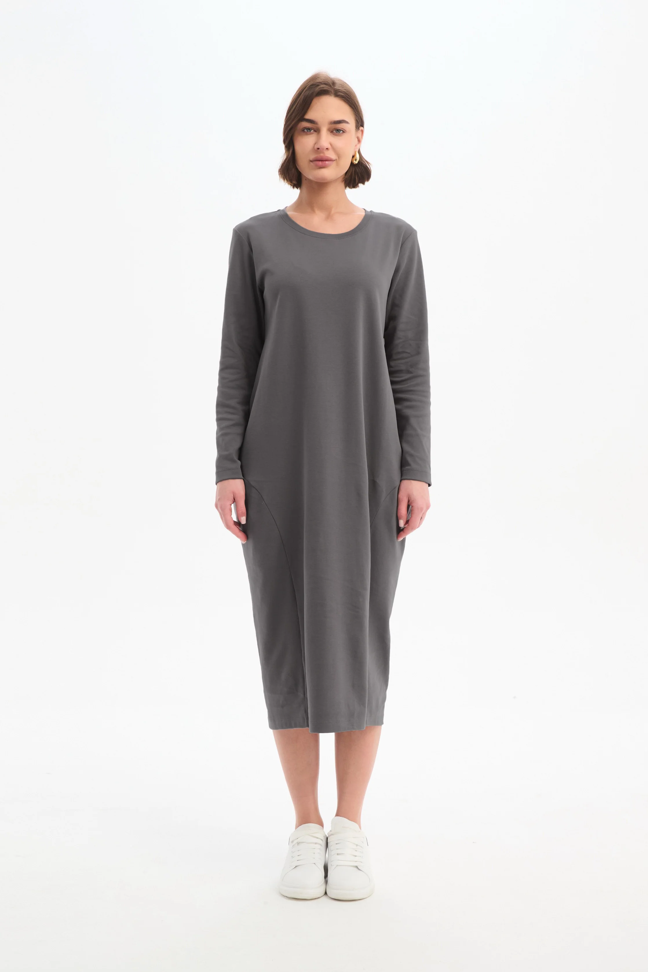 STRIPE BACK OVOID DRESS - Image 15