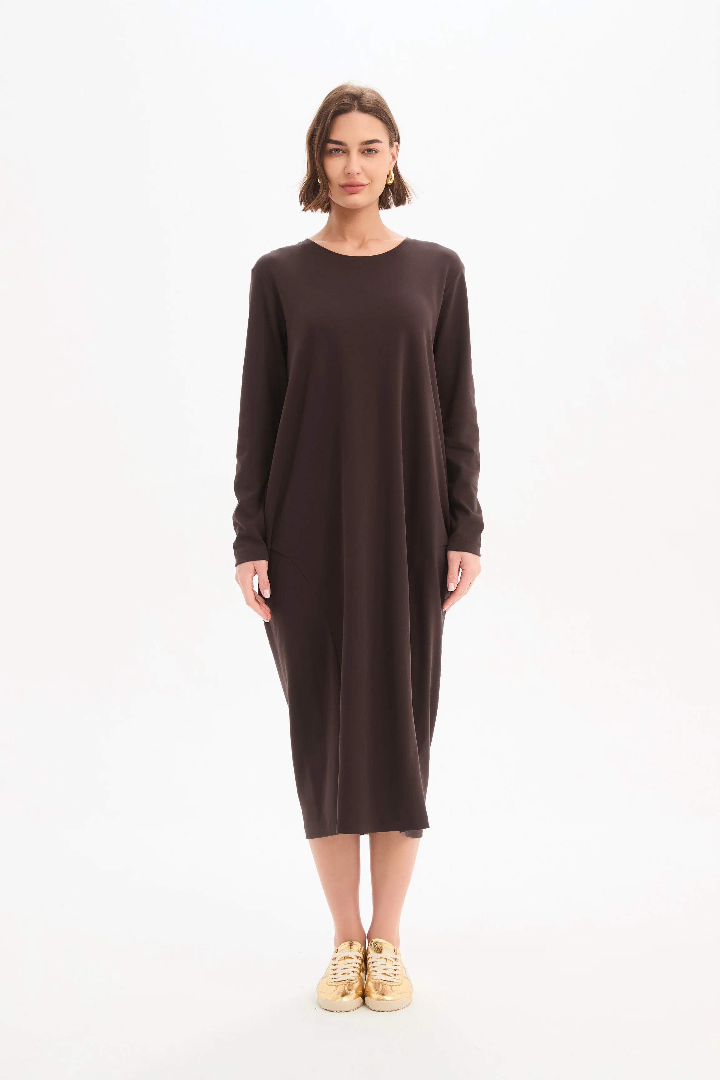 STRIPE BACK OVOID DRESS - Image 5