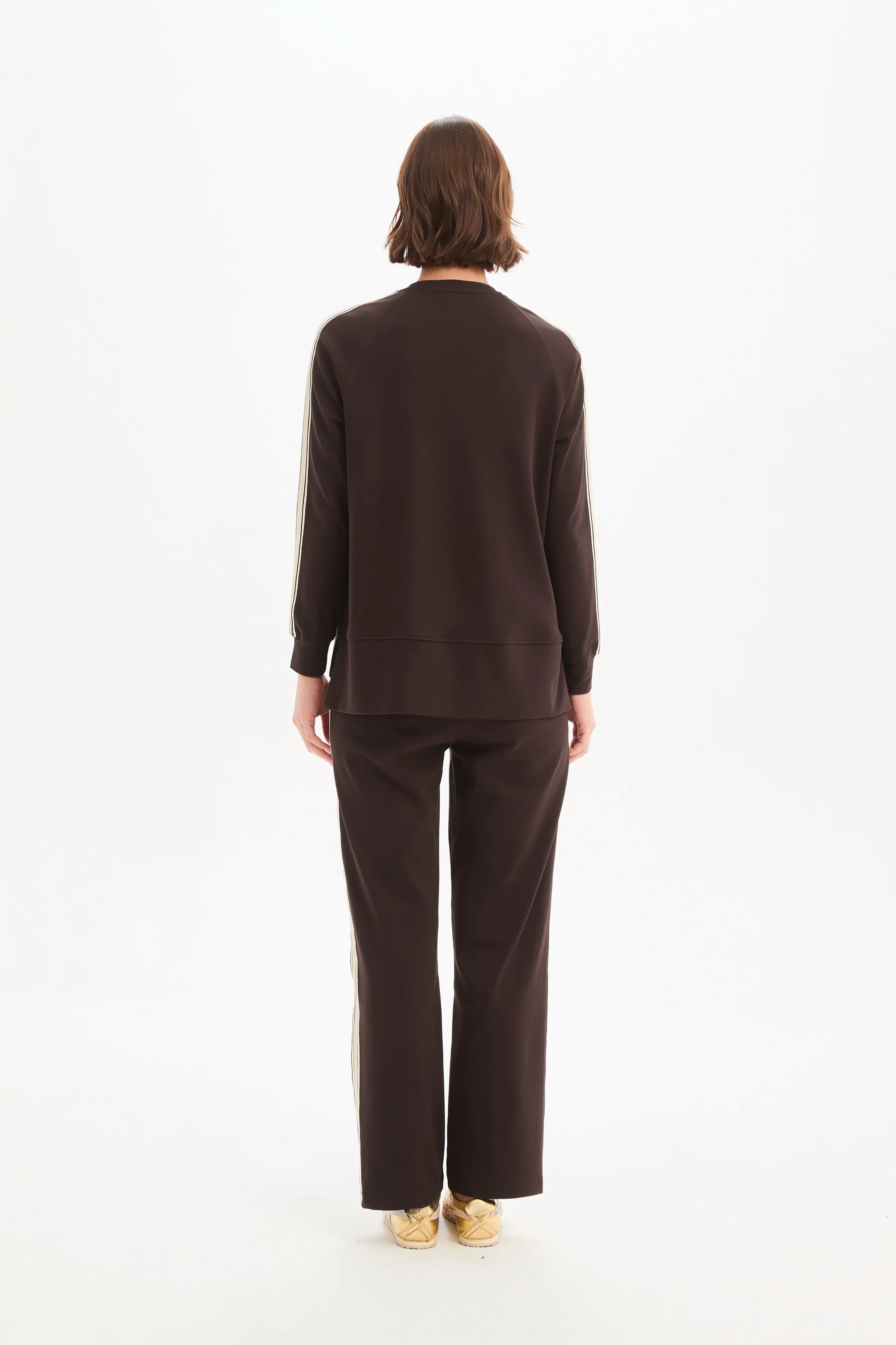 STRIPE SLEEVE SWEAT - Image 20