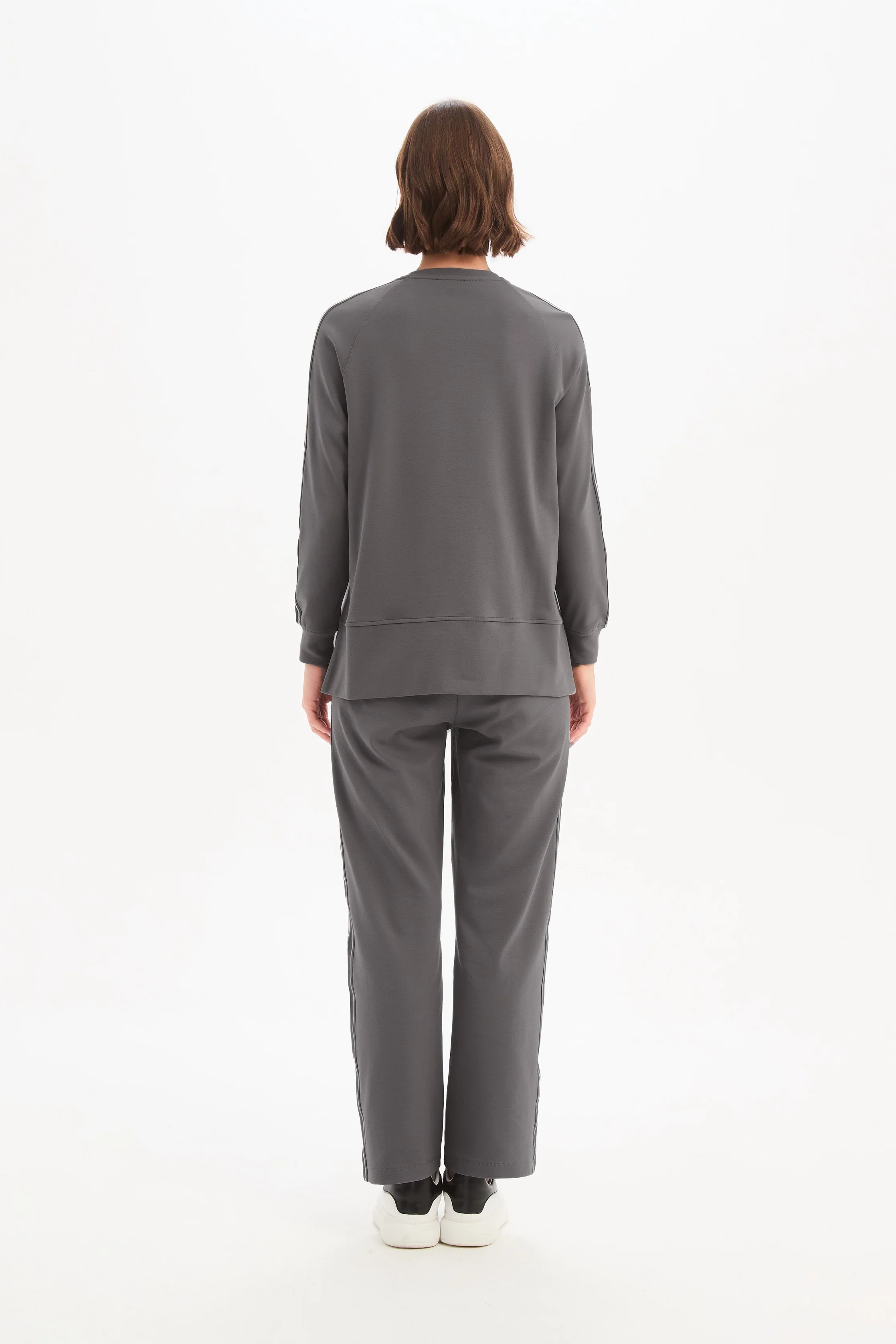 STRIPE SLEEVE SWEAT - Image 25