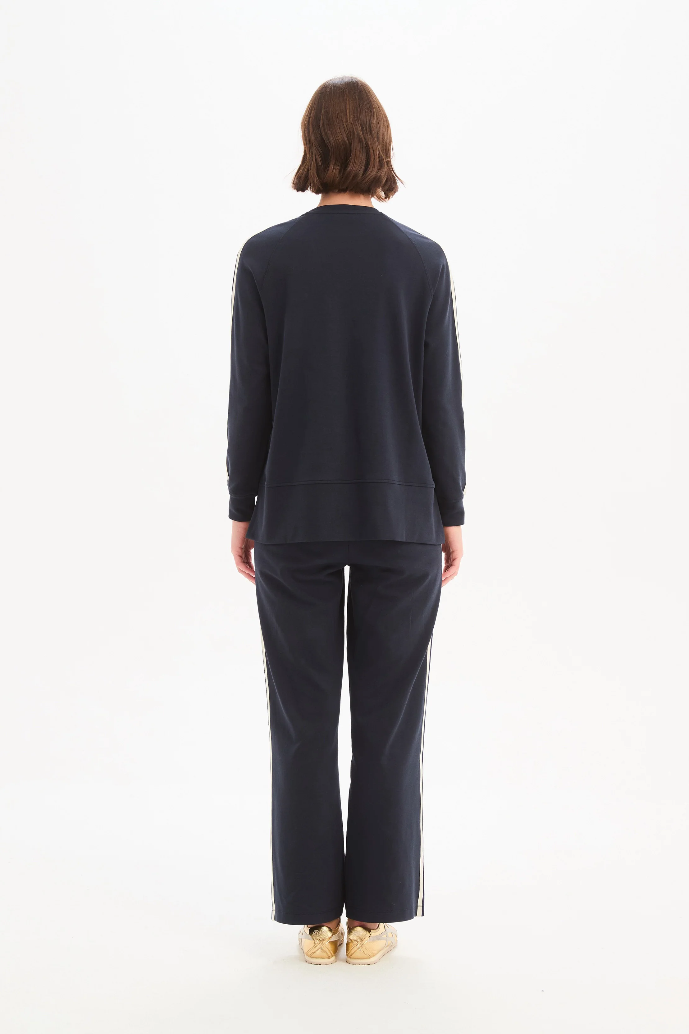 STRIPE SLEEVE SWEAT - Image 5
