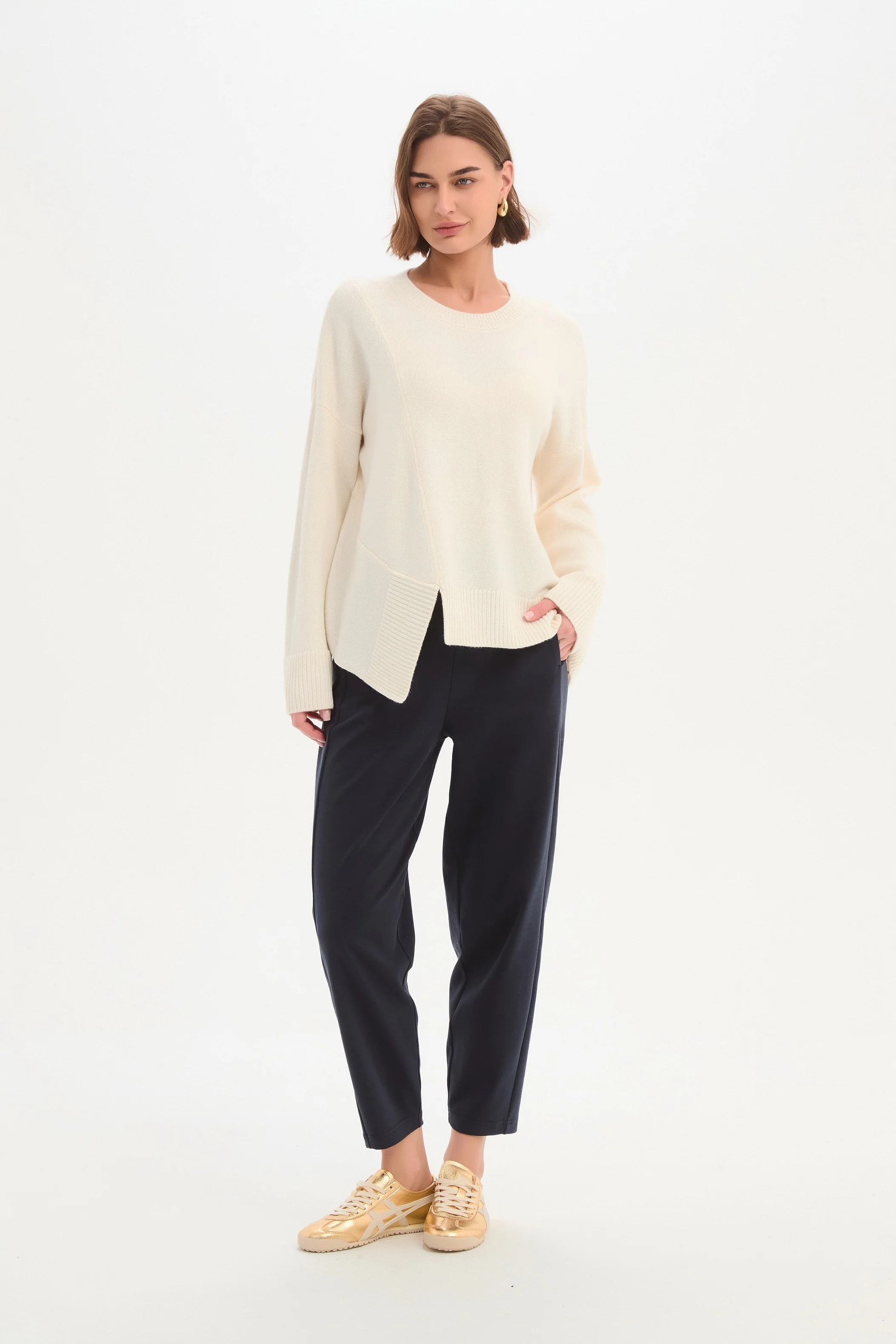 TEXTURED CUFF KNIT - Image 15