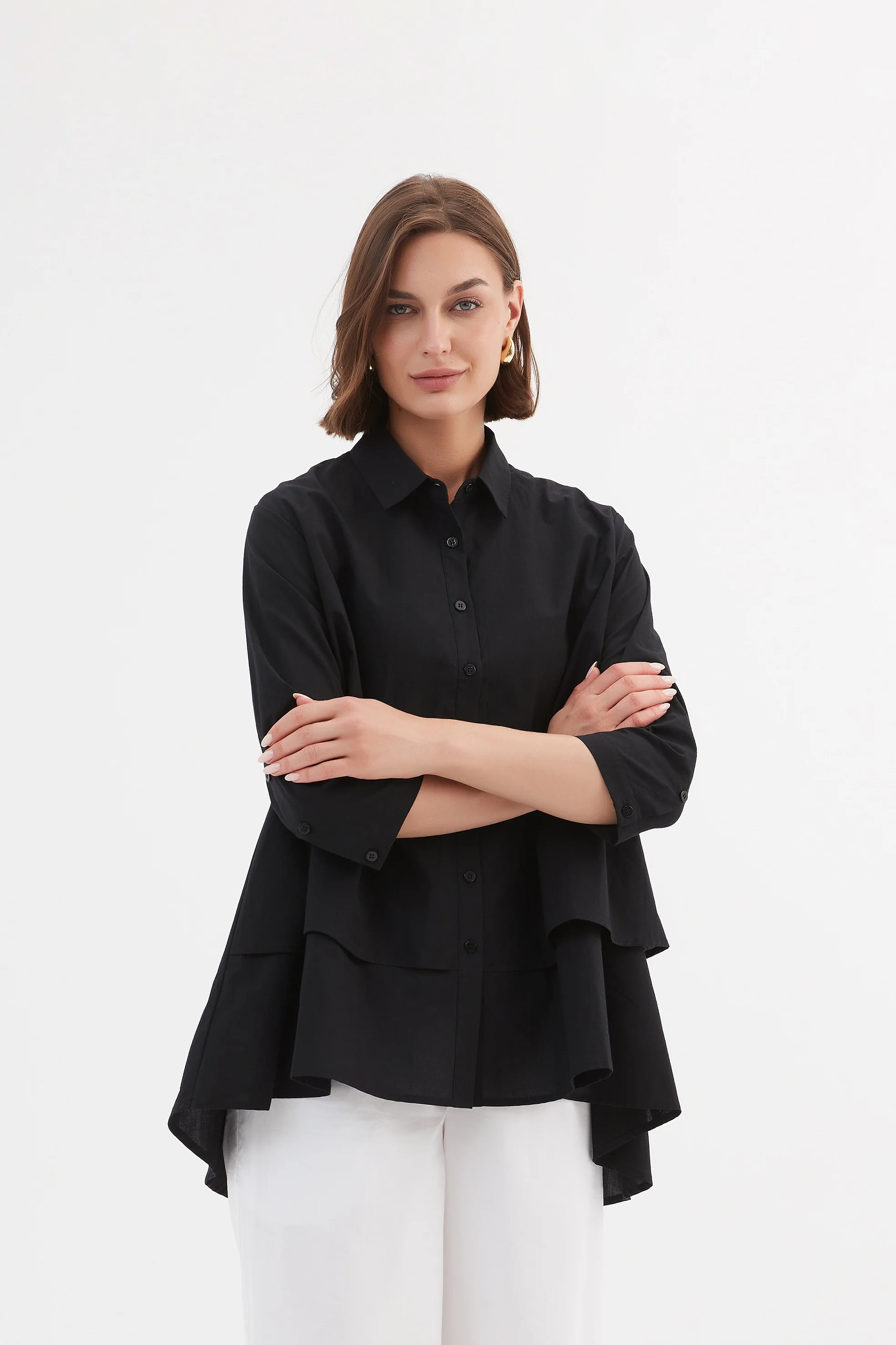 TIERED FRONT SHIRT - Image 11