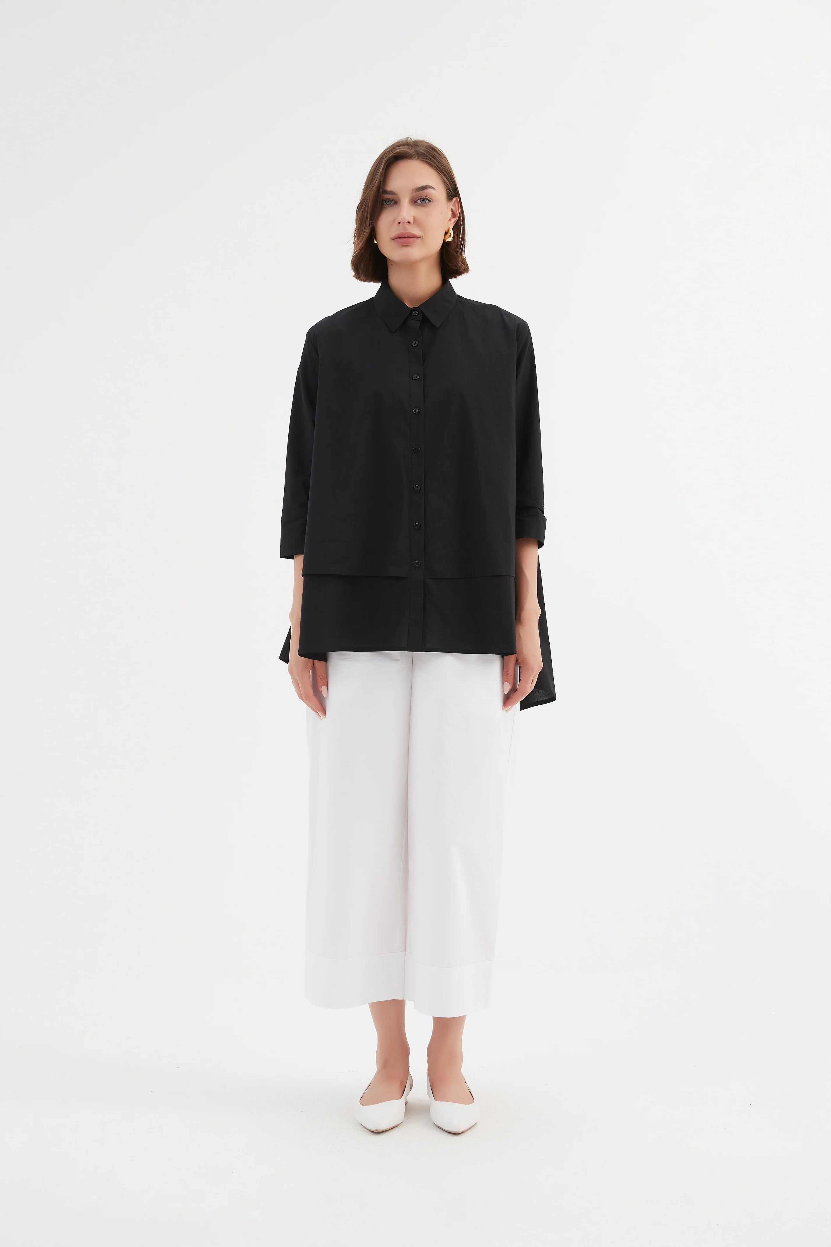 TIERED FRONT SHIRT - Image 13