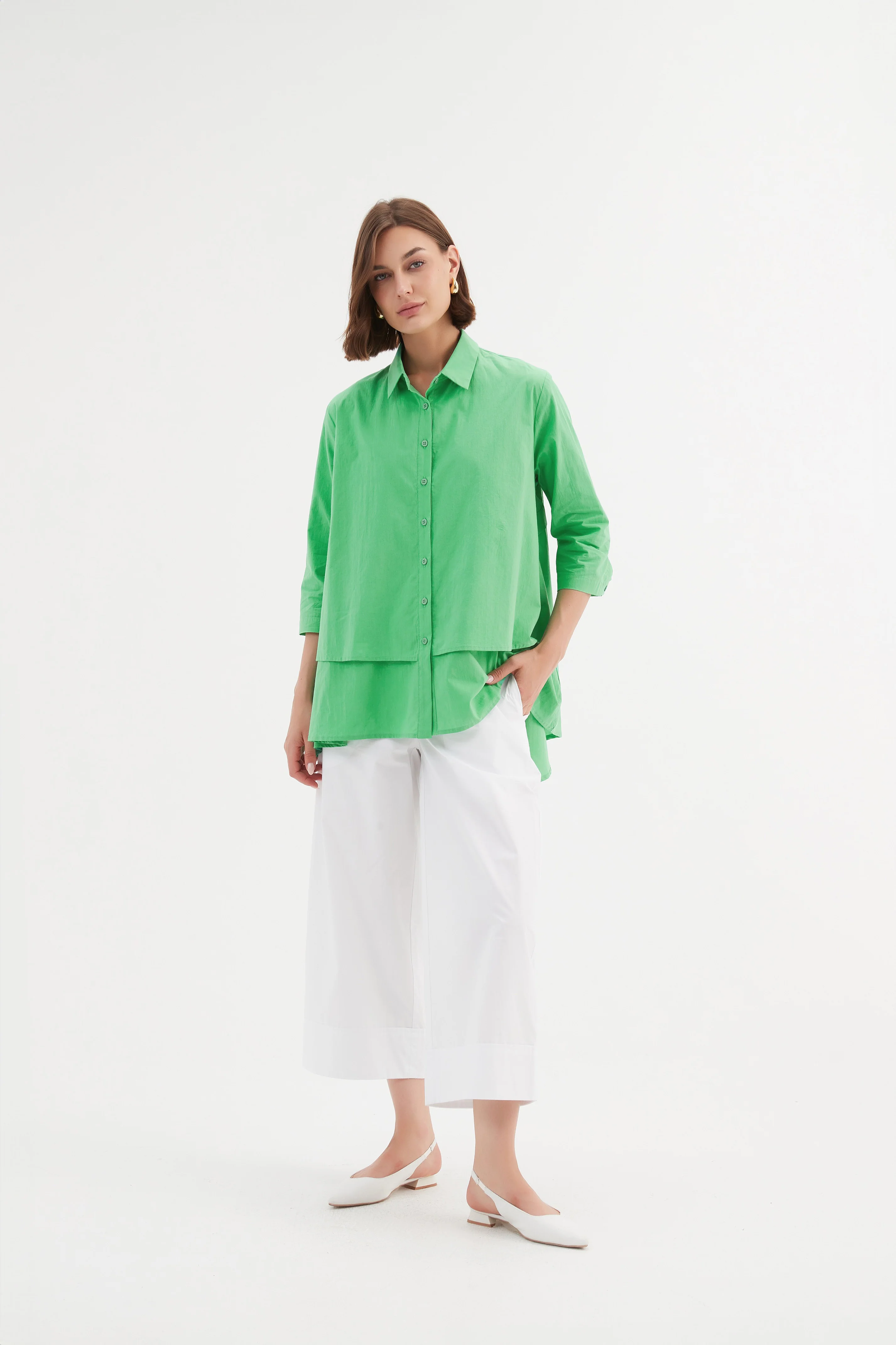TIERED FRONT SHIRT - Image 17
