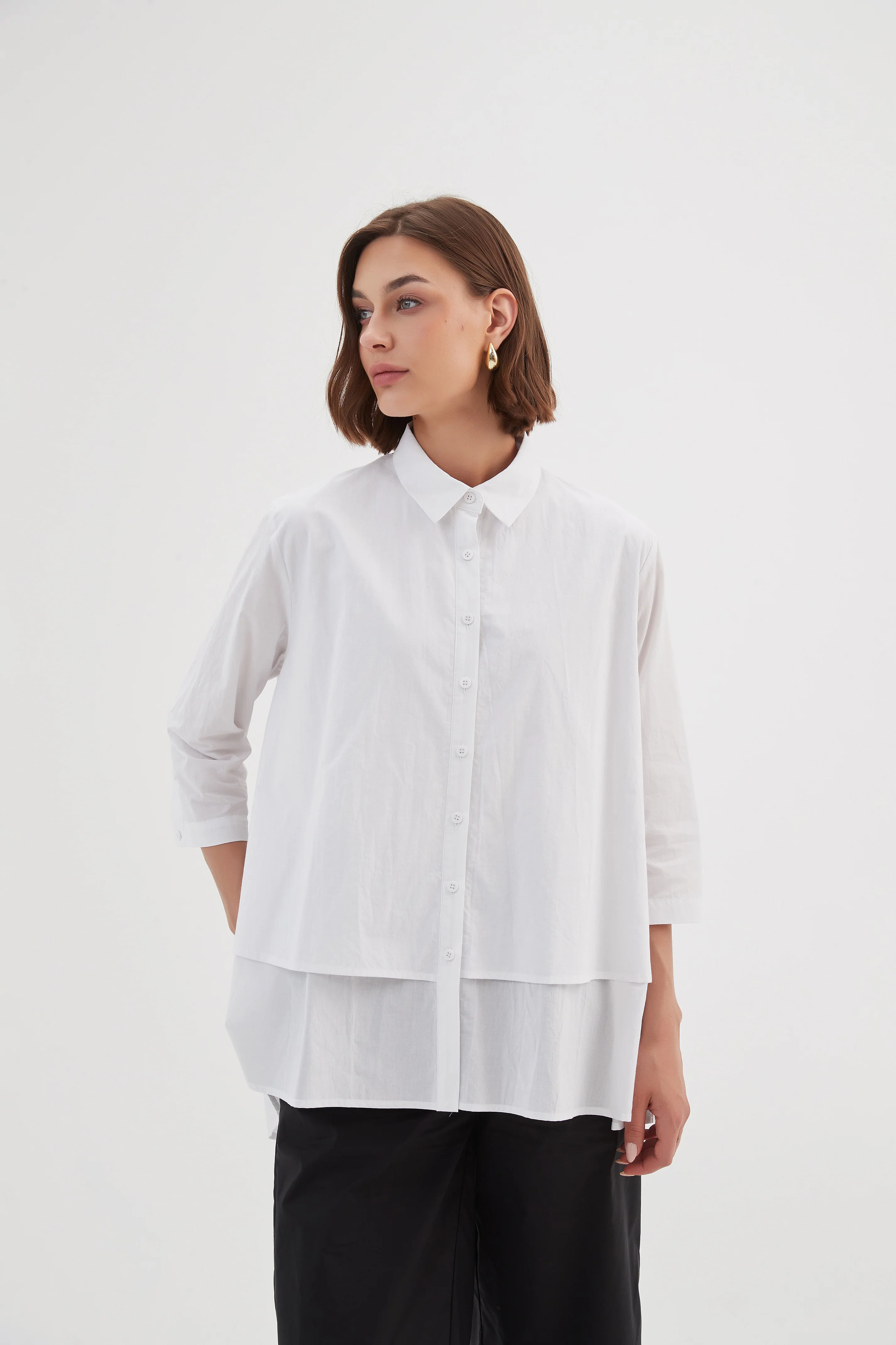 TIERED FRONT SHIRT - Image 3