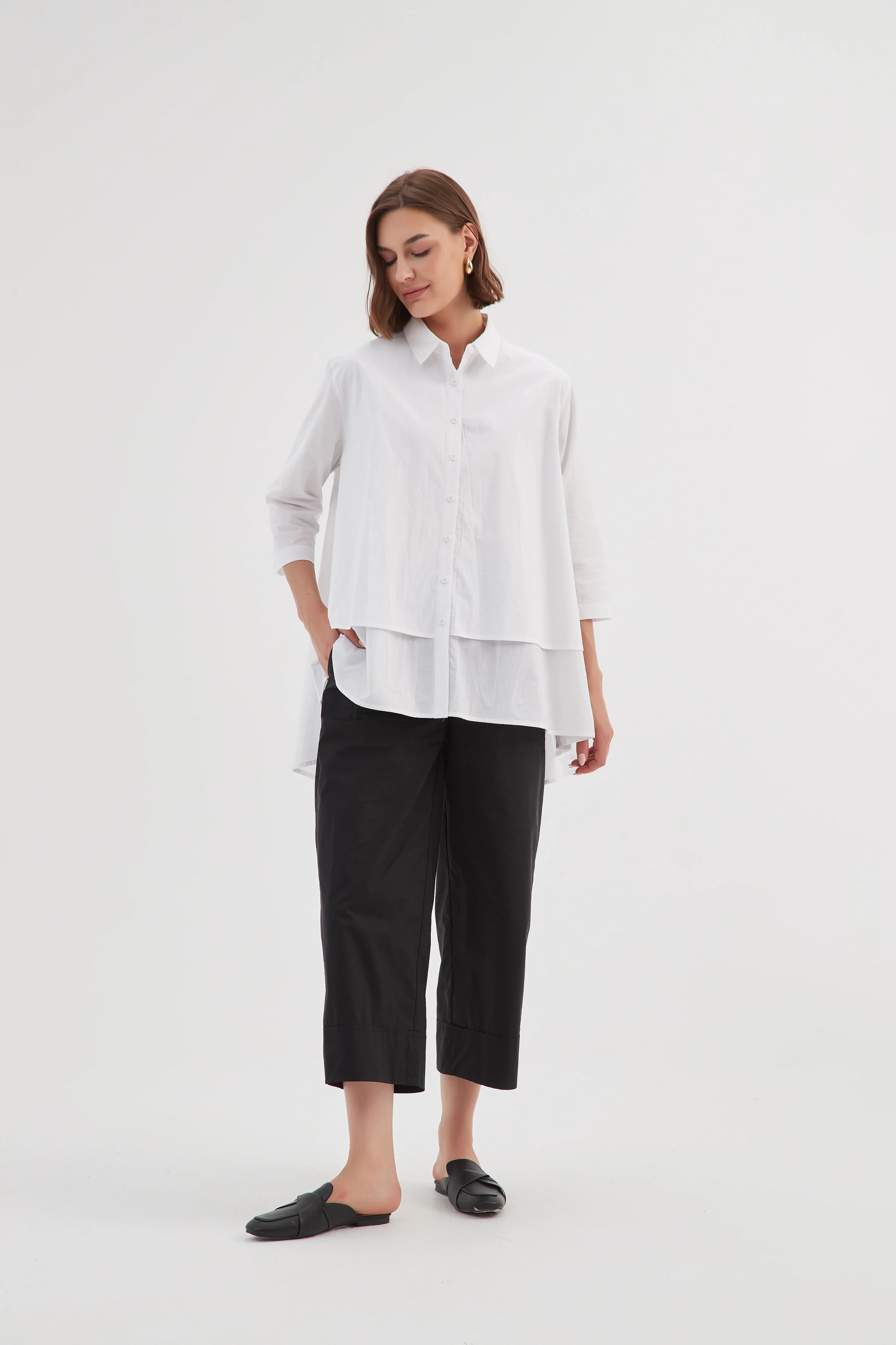TIERED FRONT SHIRT - Image 4