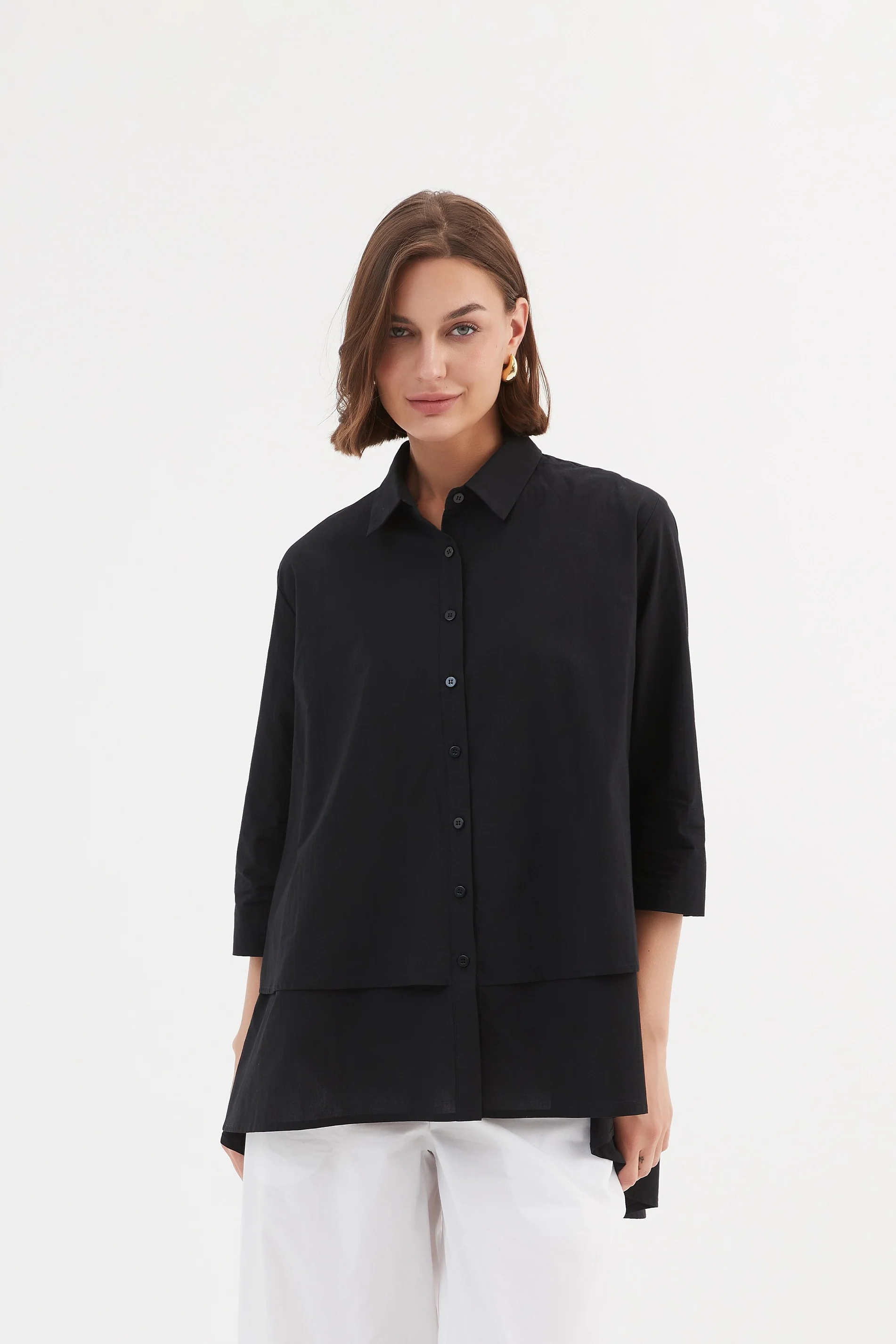 TIERED FRONT SHIRT - Image 9