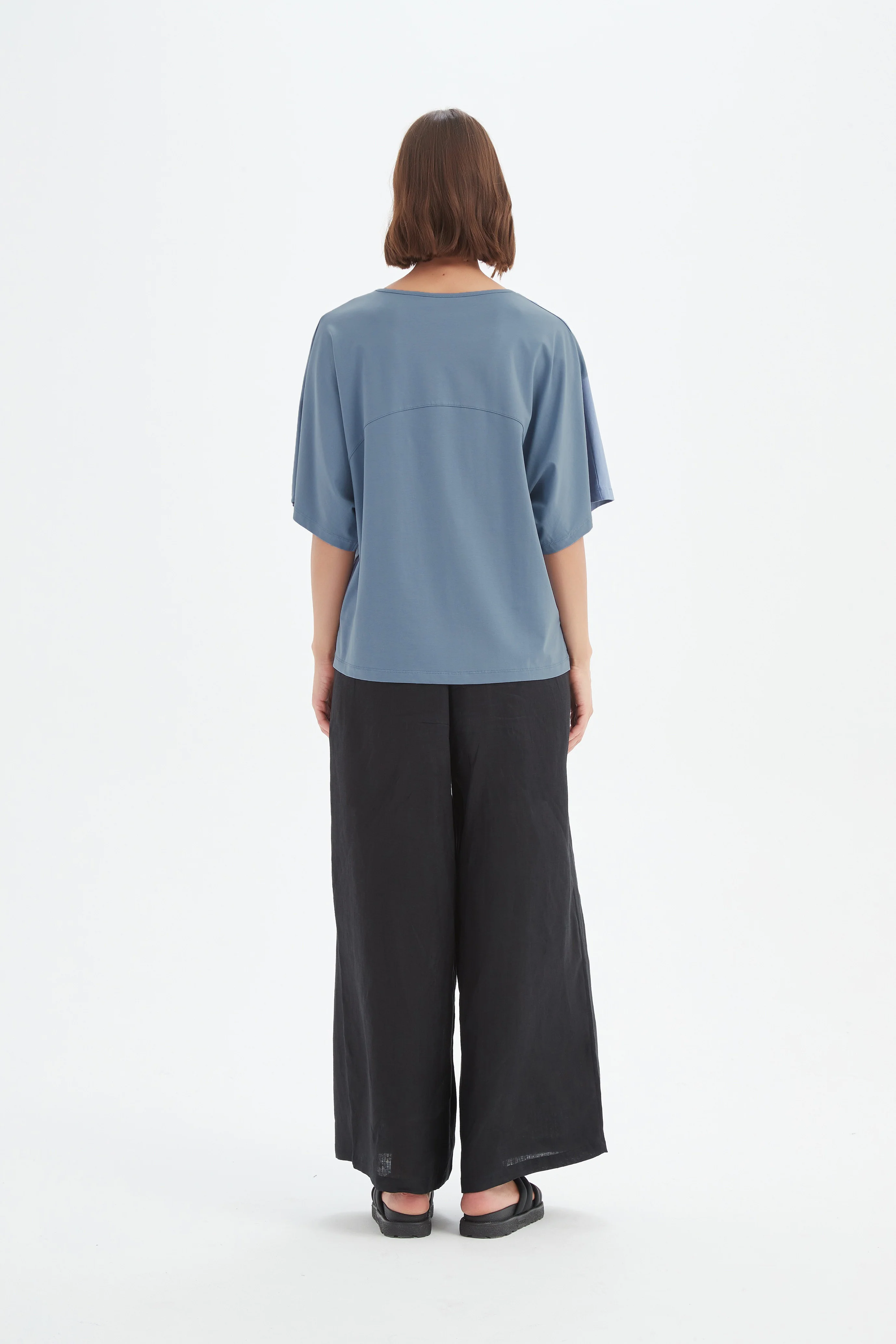 WIDE SLEEVE YOKE TEE - Image 20