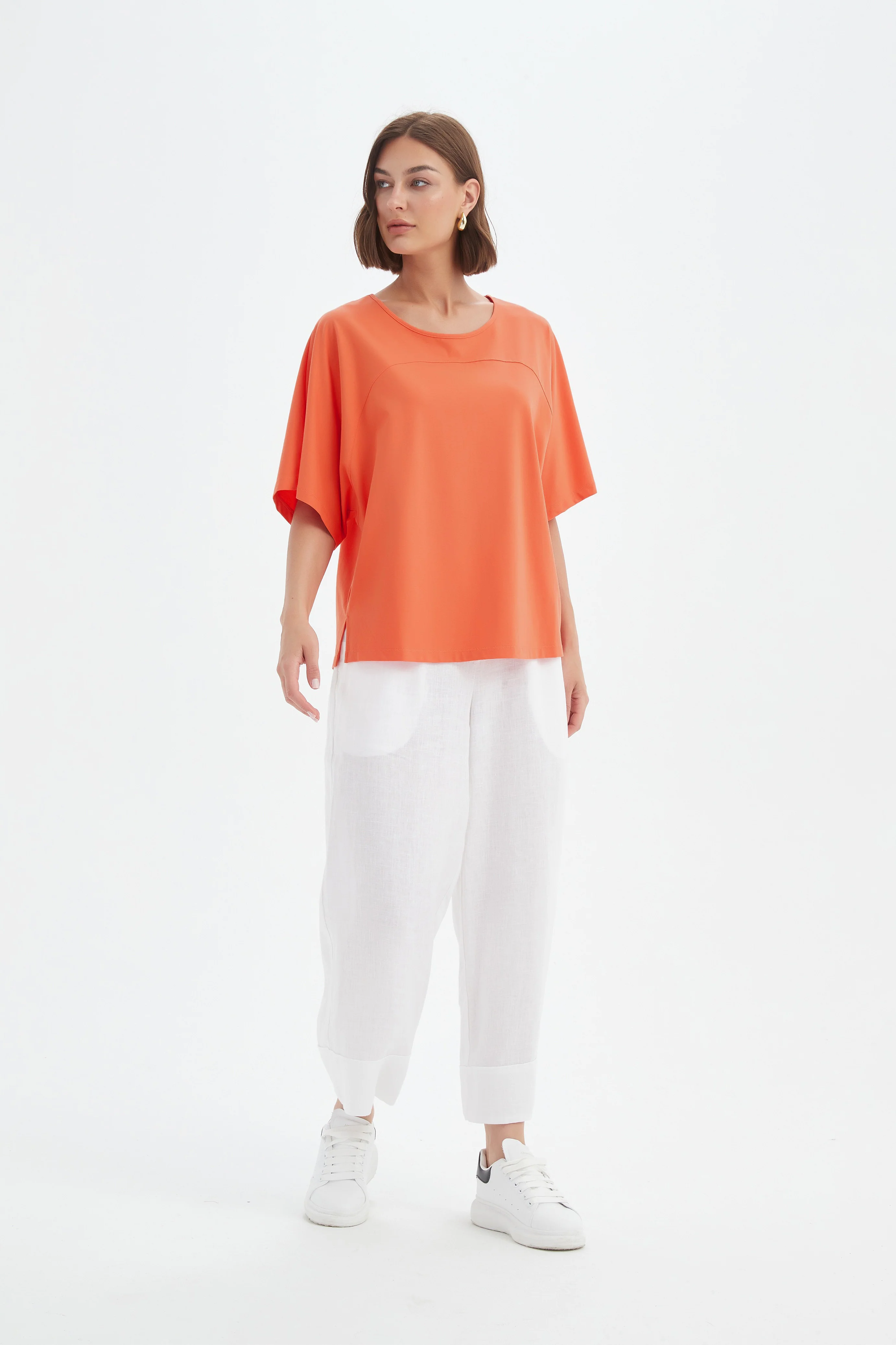 WIDE SLEEVE YOKE TEE - Image 23