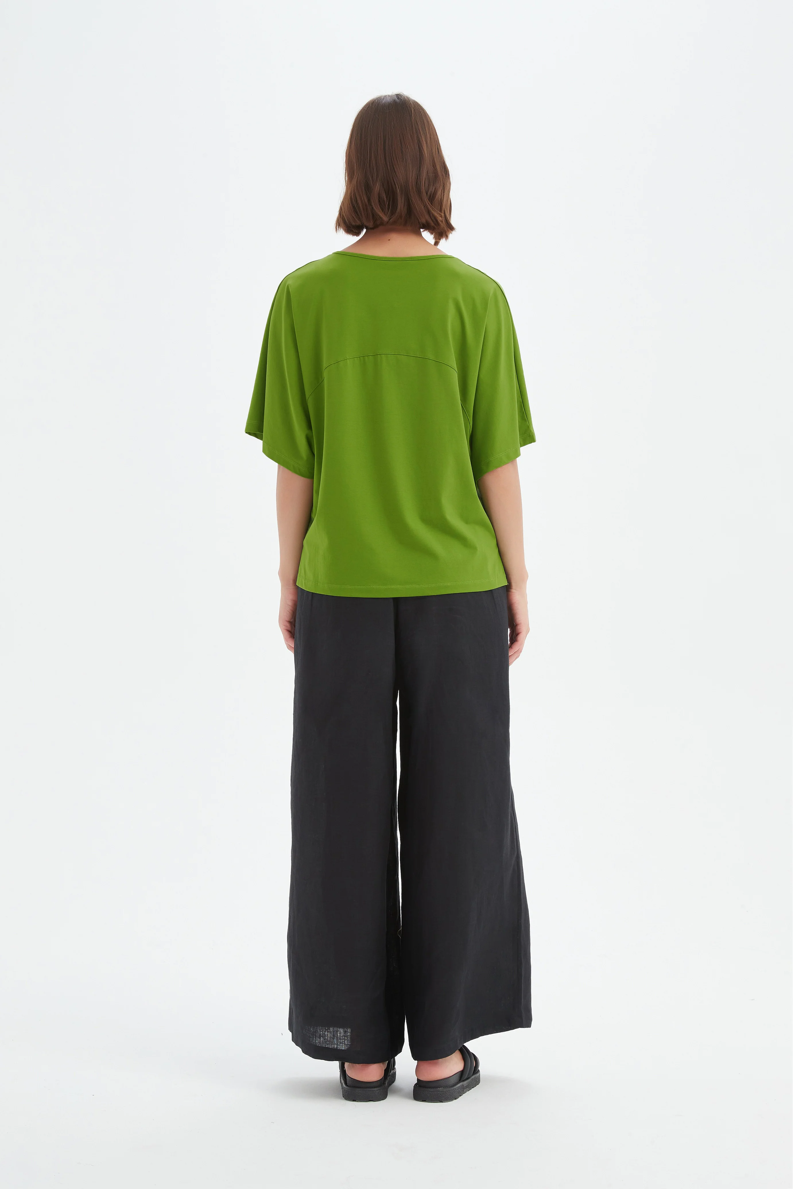 WIDE SLEEVE YOKE TEE - Image 5