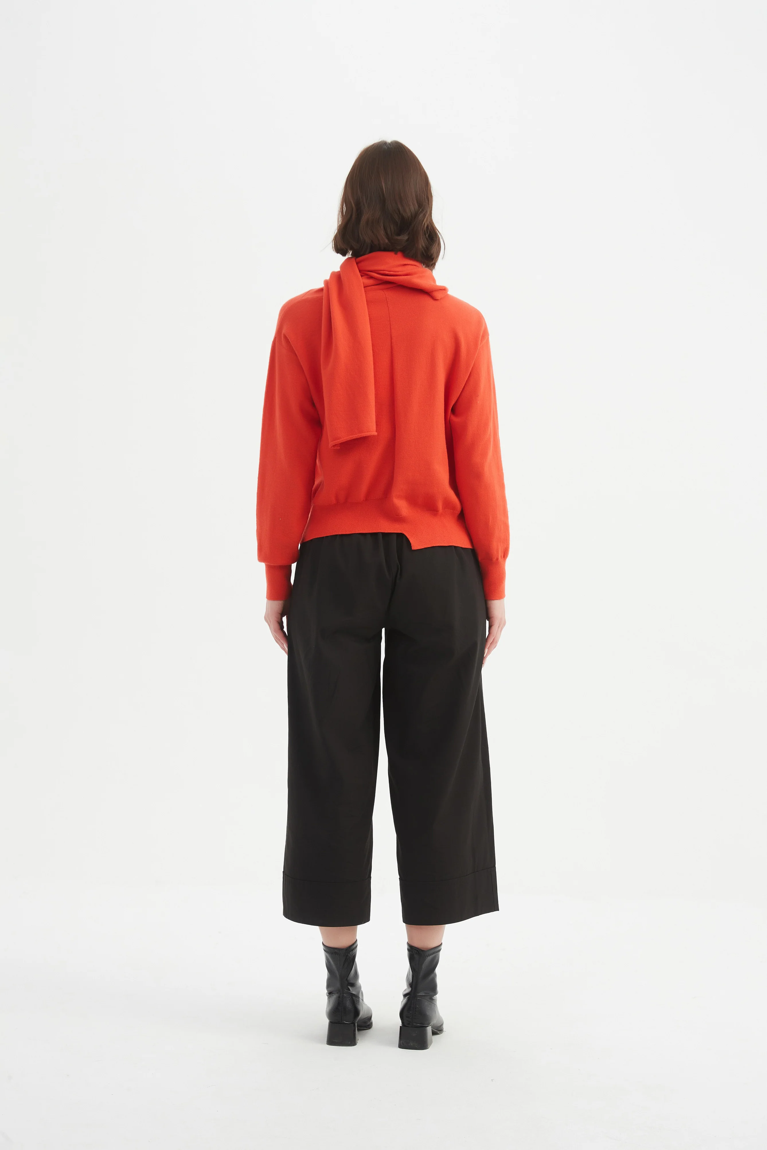 WRAP COLLAR KNIT - Image 12