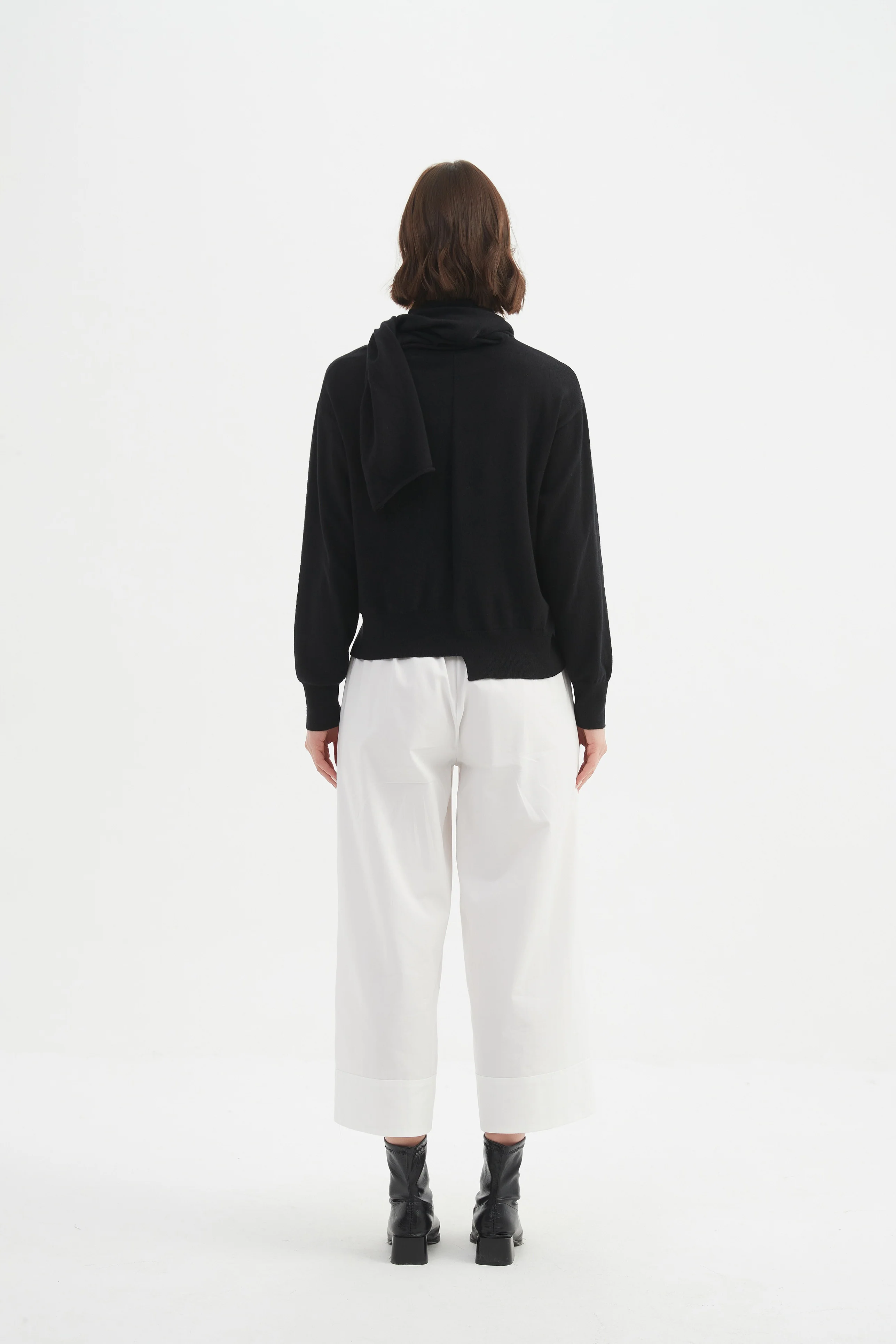 WRAP COLLAR KNIT - Image 29