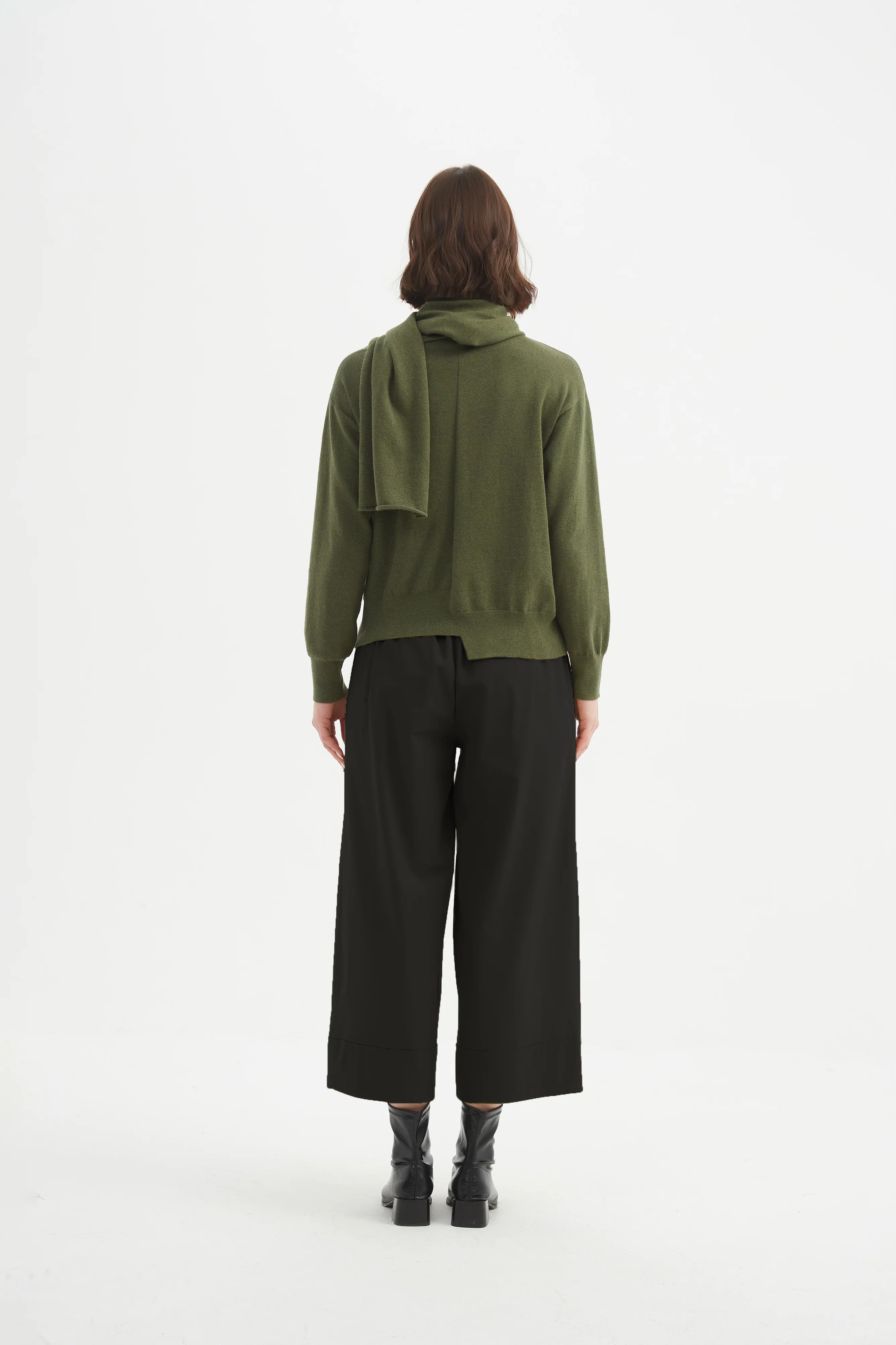 WRAP COLLAR KNIT - Image 7