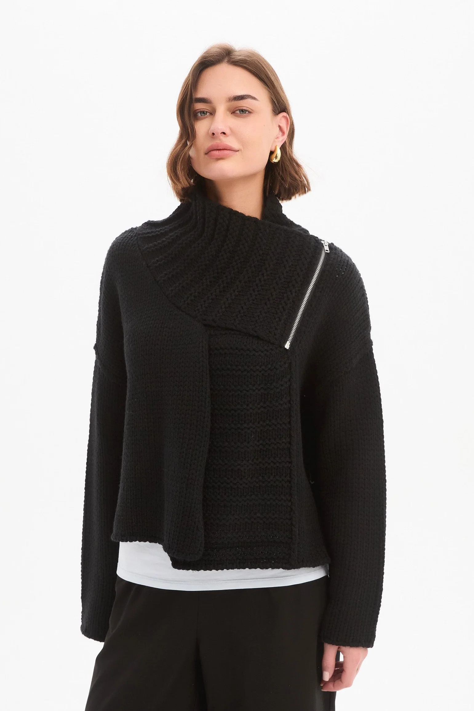 ZIP COLLAR CARDIGAN - Image 11