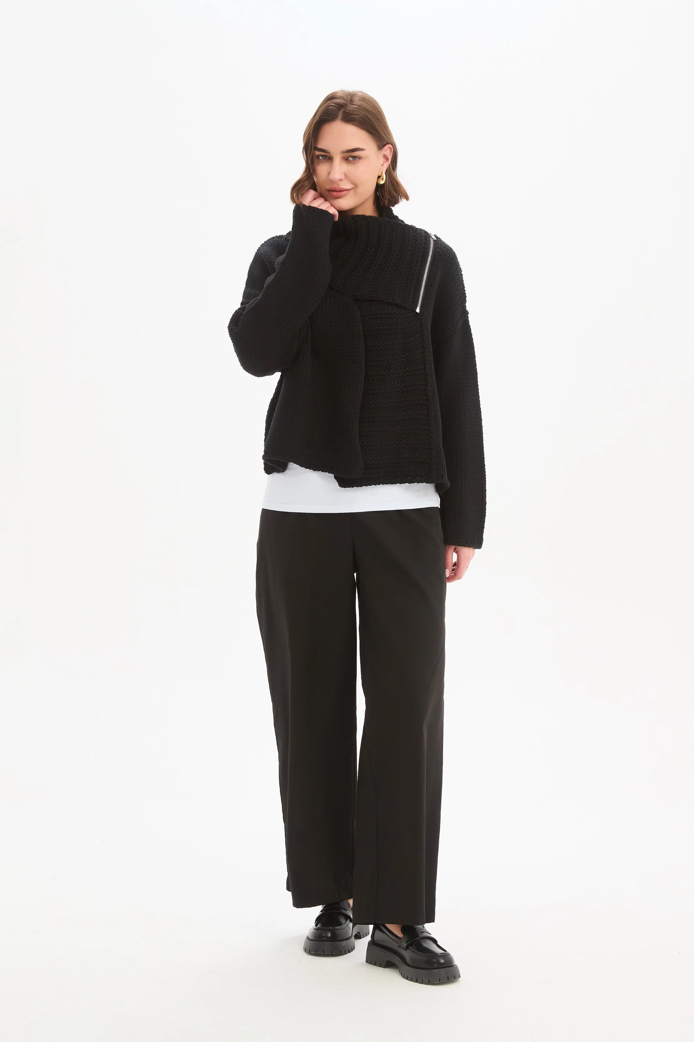 ZIP COLLAR CARDIGAN - Image 12