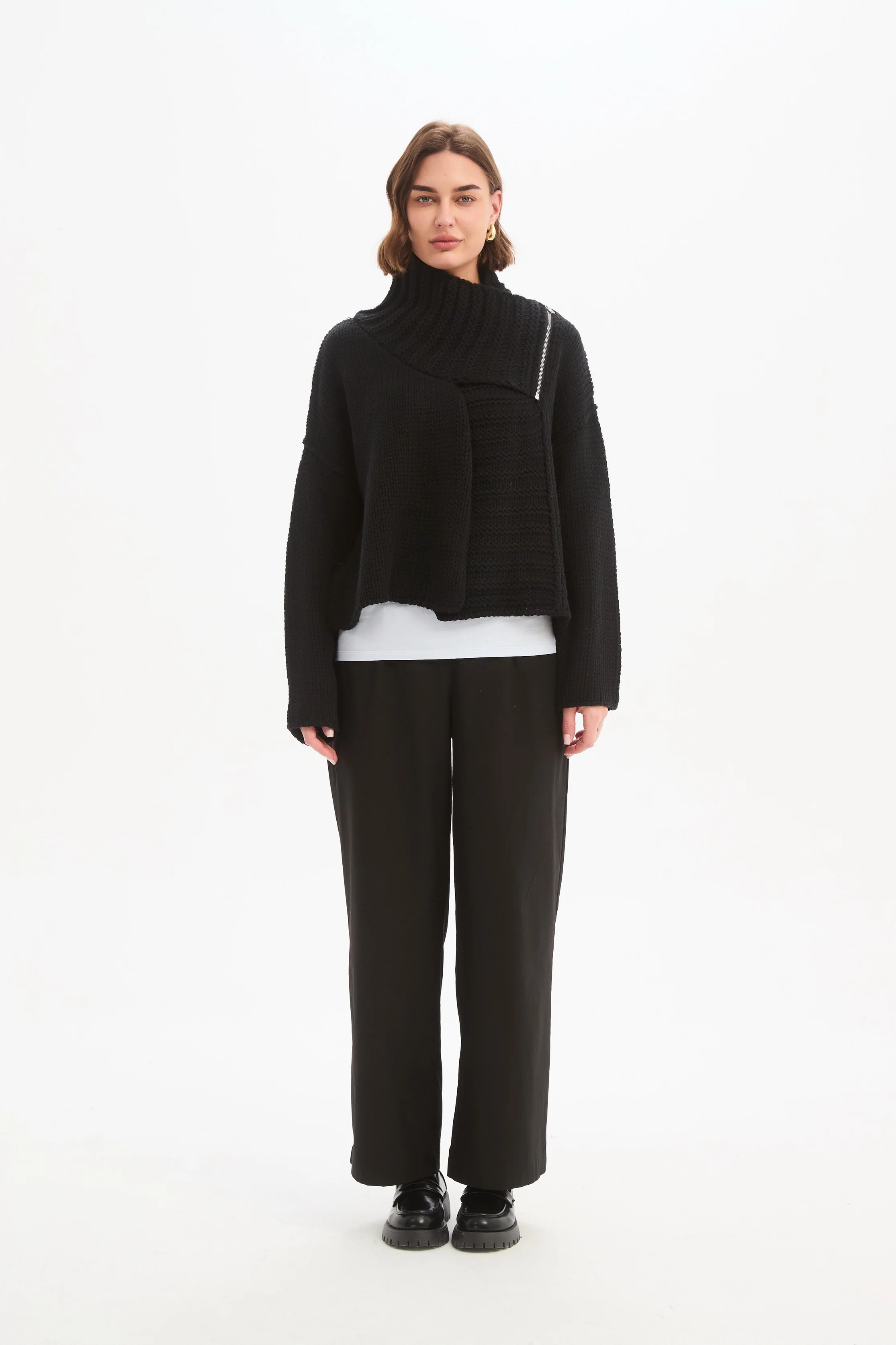 ZIP COLLAR CARDIGAN - Image 13