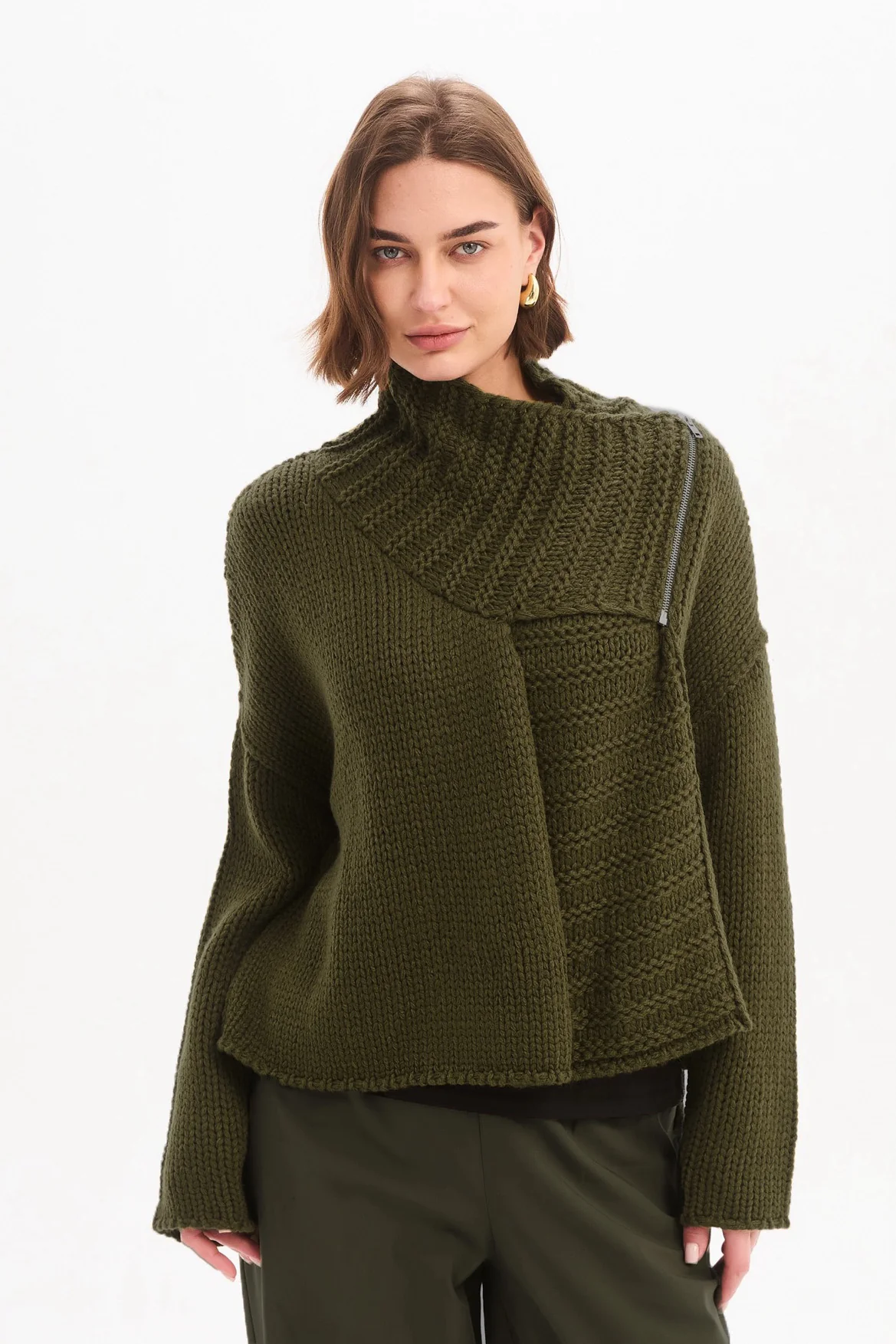 ZIP COLLAR CARDIGAN - Image 19