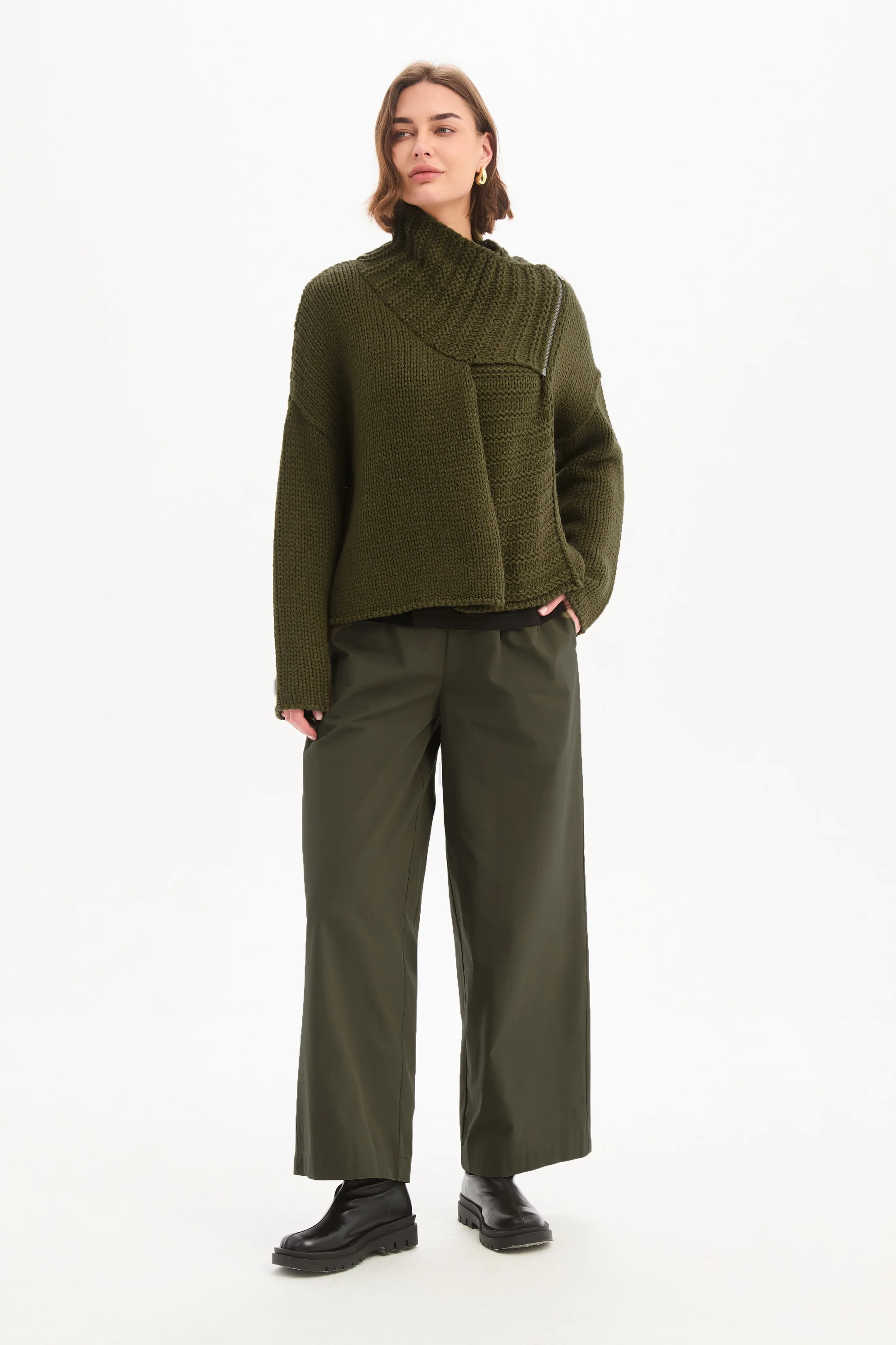 ZIP COLLAR CARDIGAN - Image 21