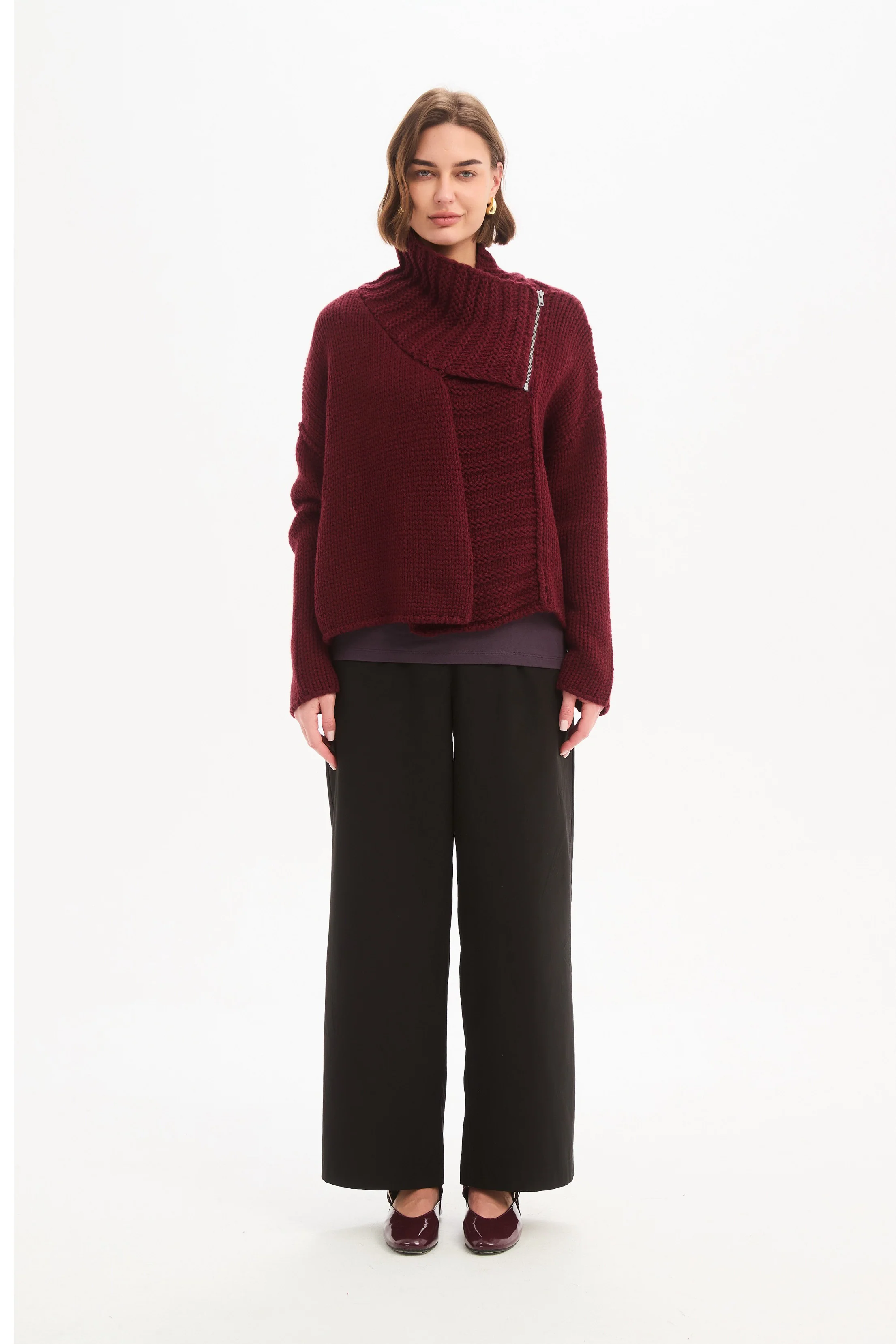 ZIP COLLAR CARDIGAN - Image 28