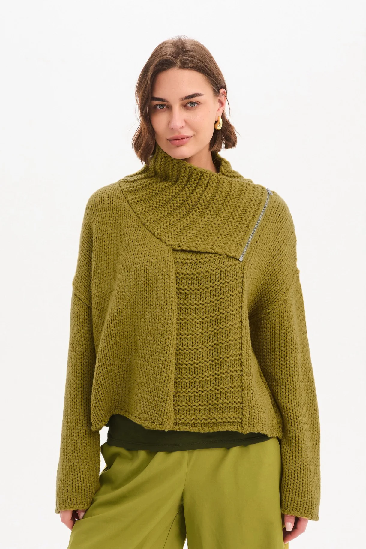 ZIP COLLAR CARDIGAN - Image 29