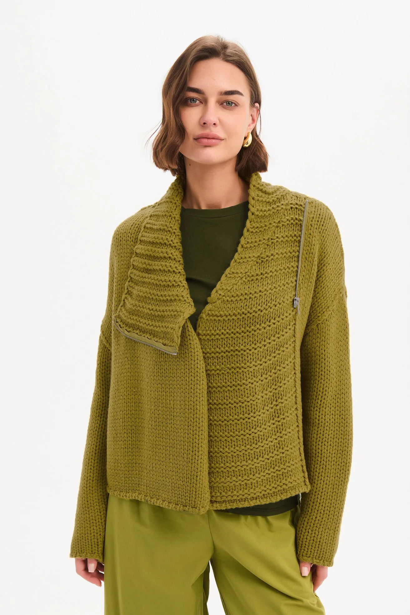 ZIP COLLAR CARDIGAN - Image 30
