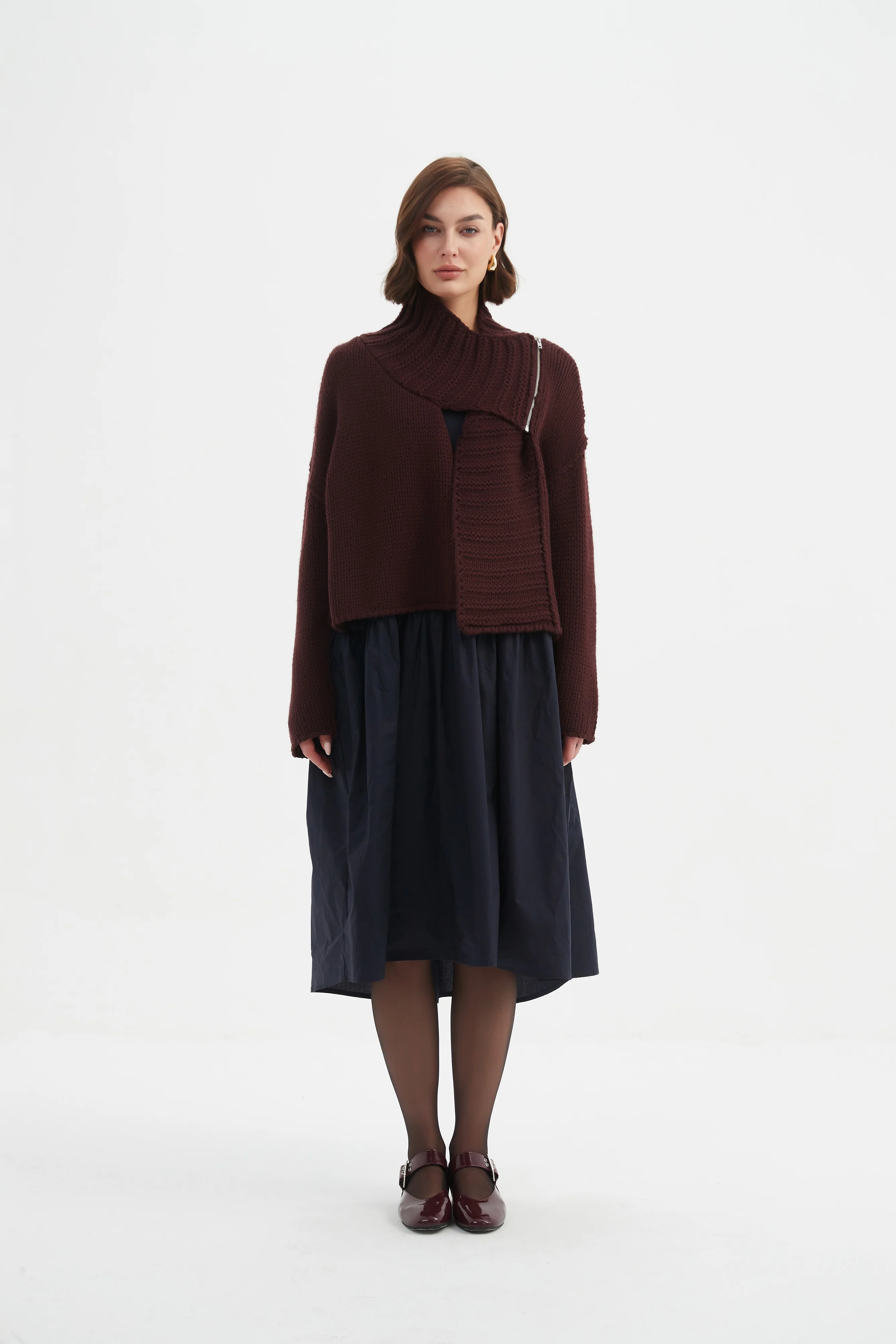 ZIP COLLAR CARDIGAN - Image 37