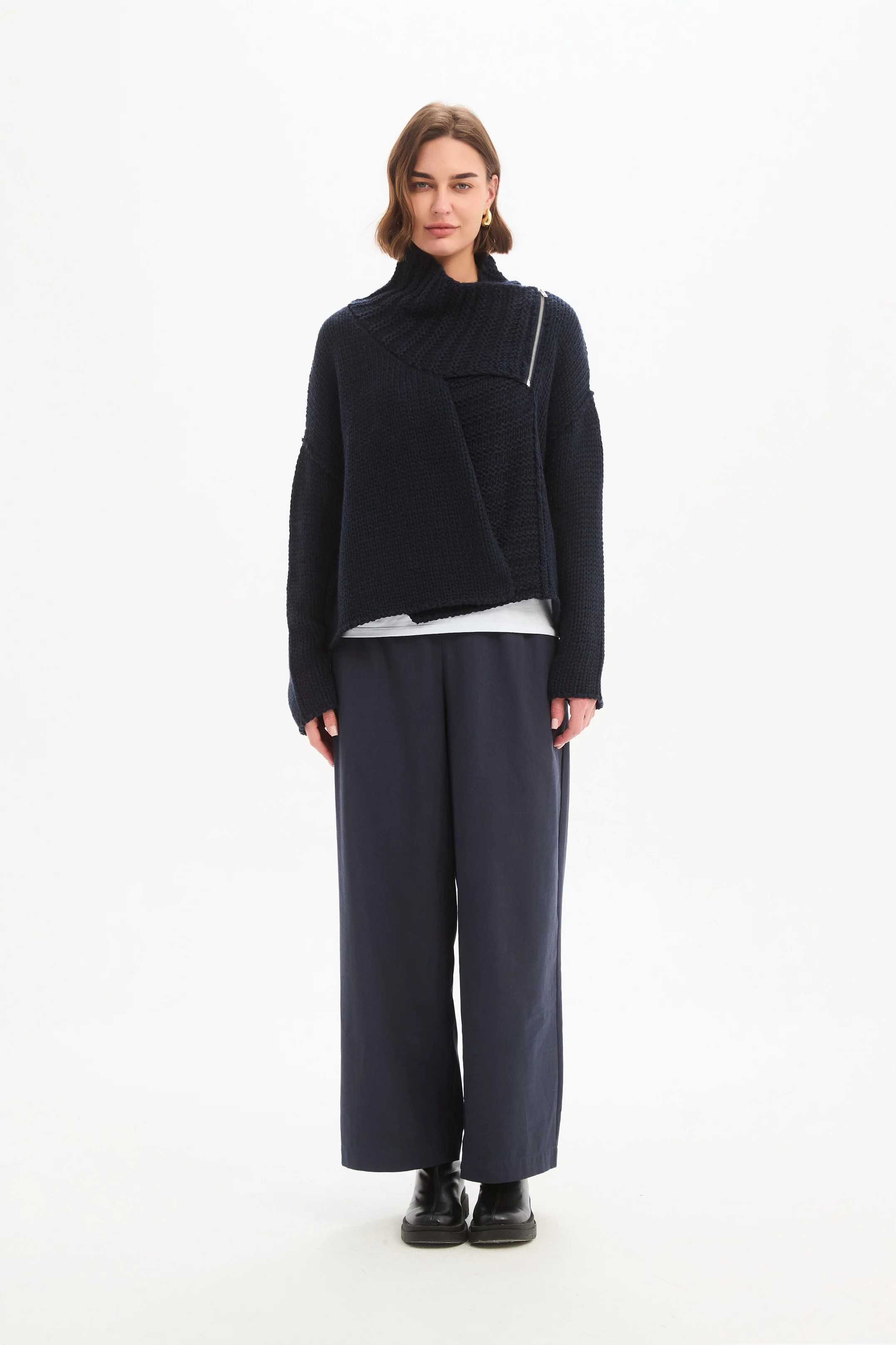 ZIP COLLAR CARDIGAN - Image 6