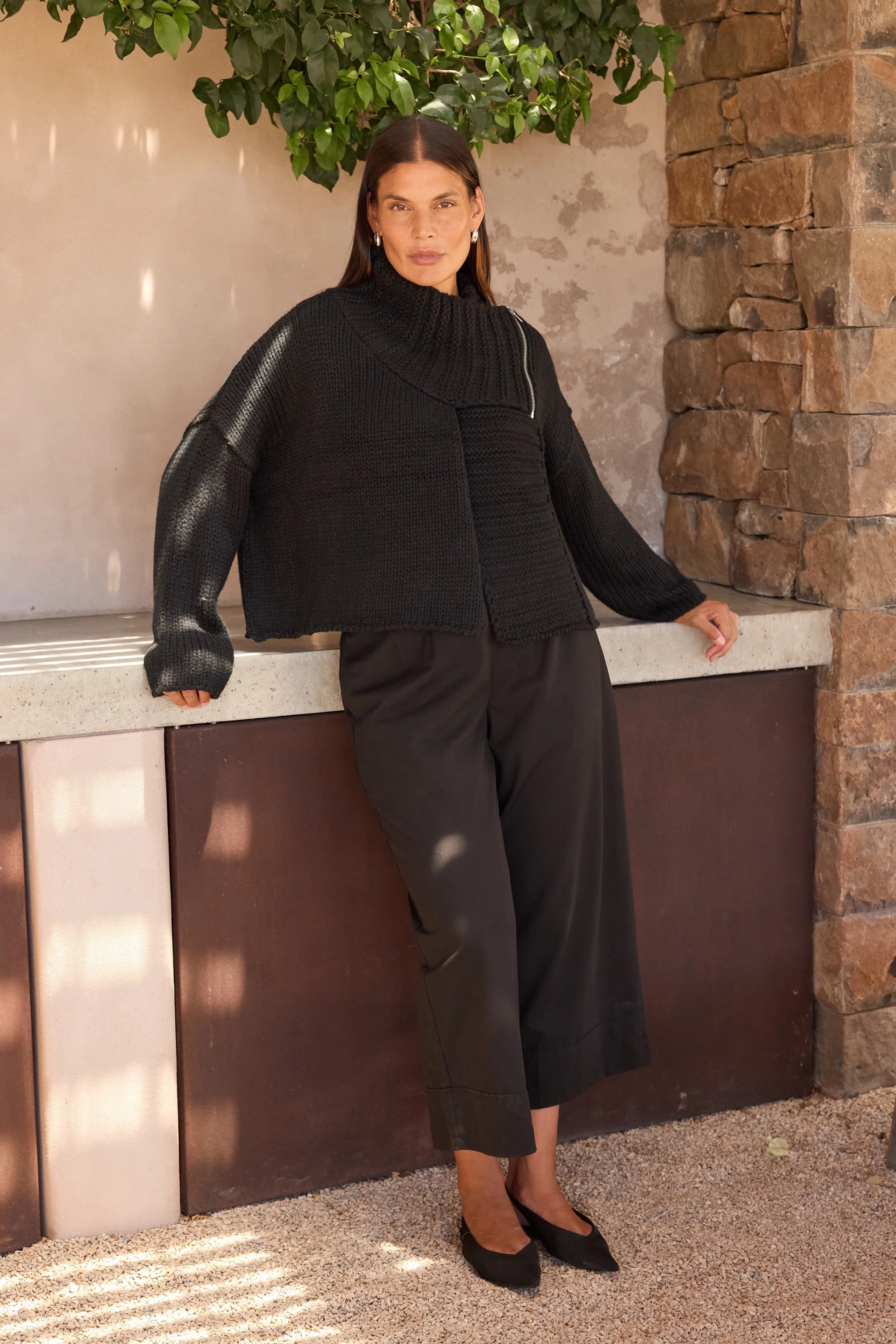 ZIP COLLAR CARDIGAN - Image 9