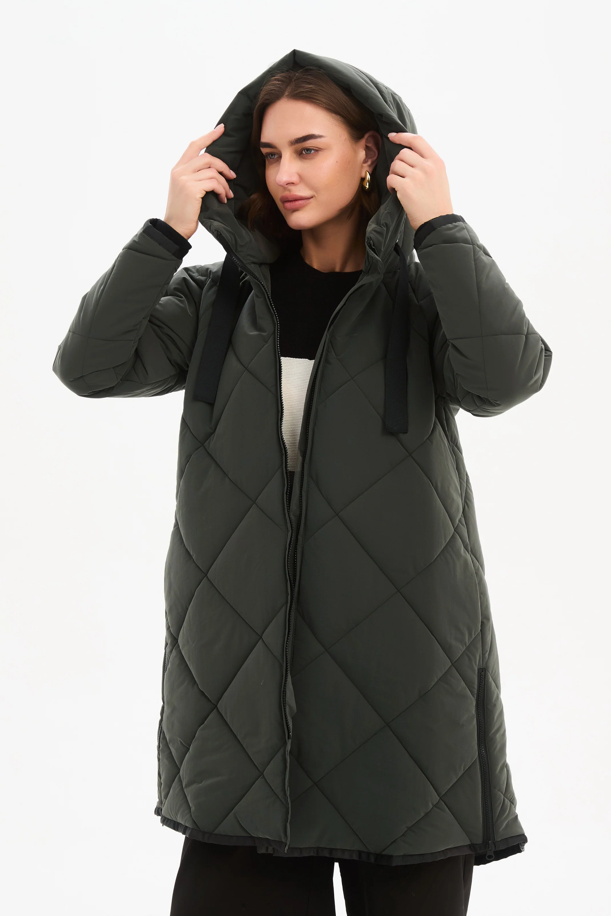 ZIP HEM WINTER COAT - Image 12