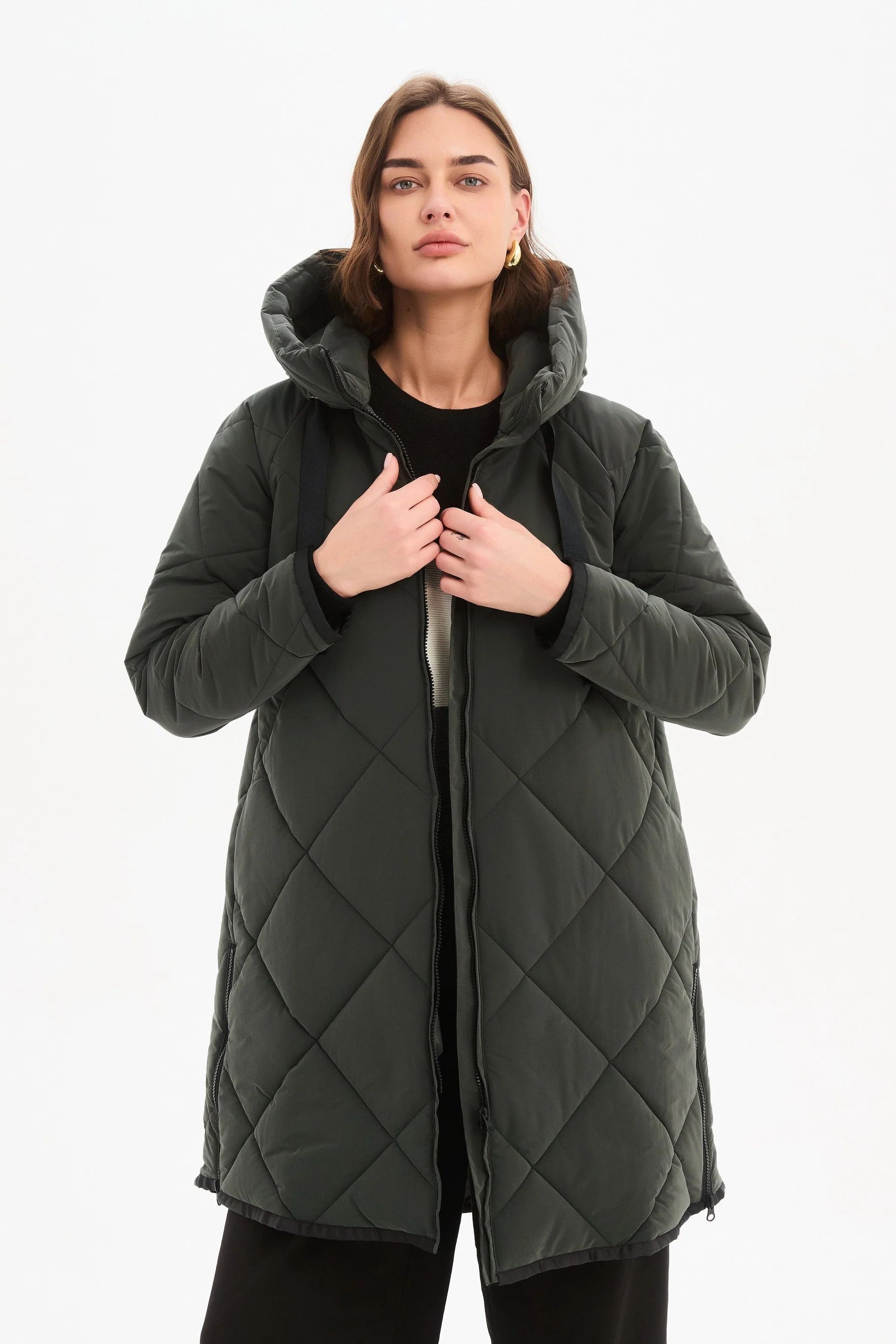 ZIP HEM WINTER COAT - Image 13