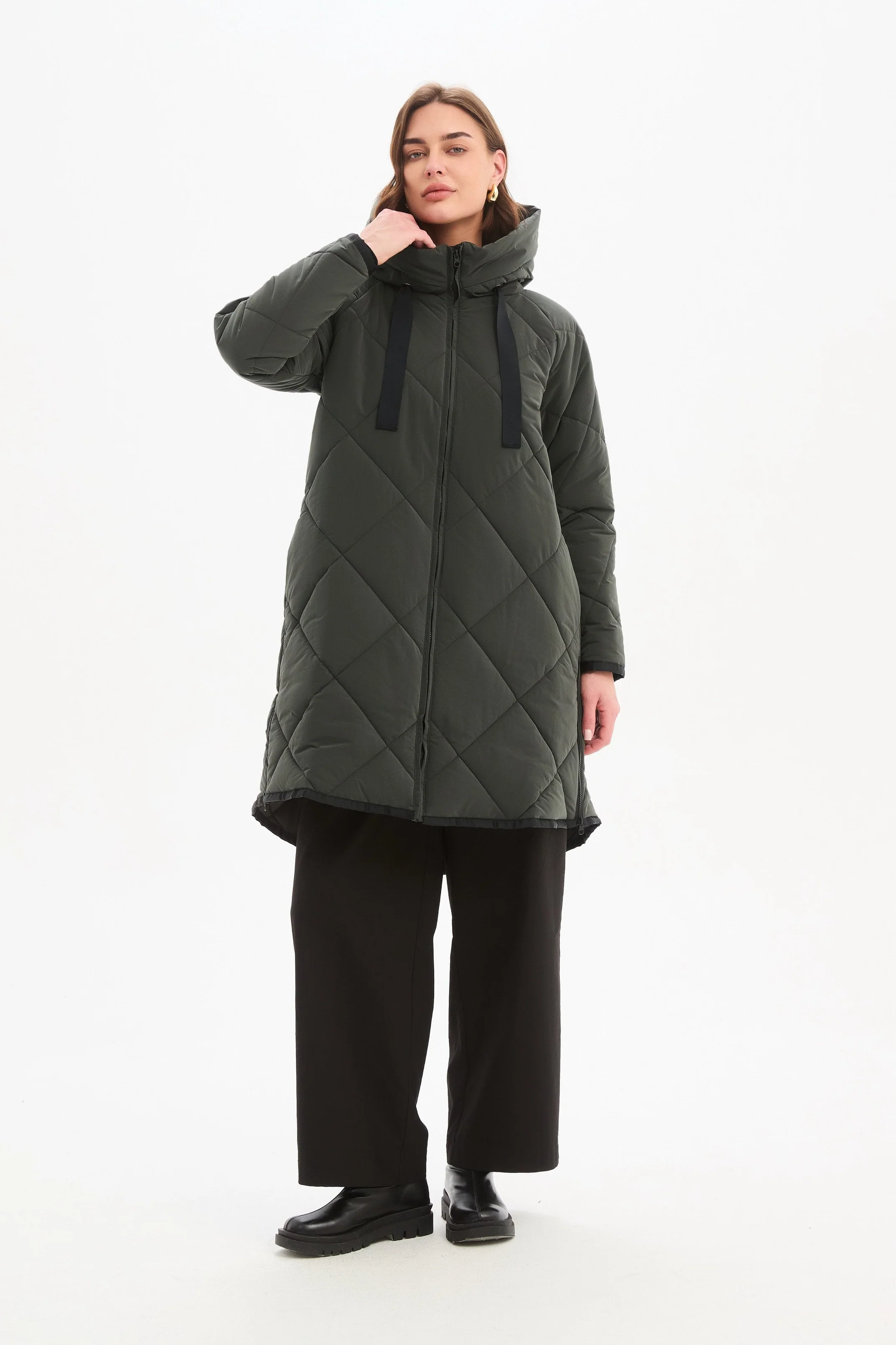 ZIP HEM WINTER COAT - Image 14