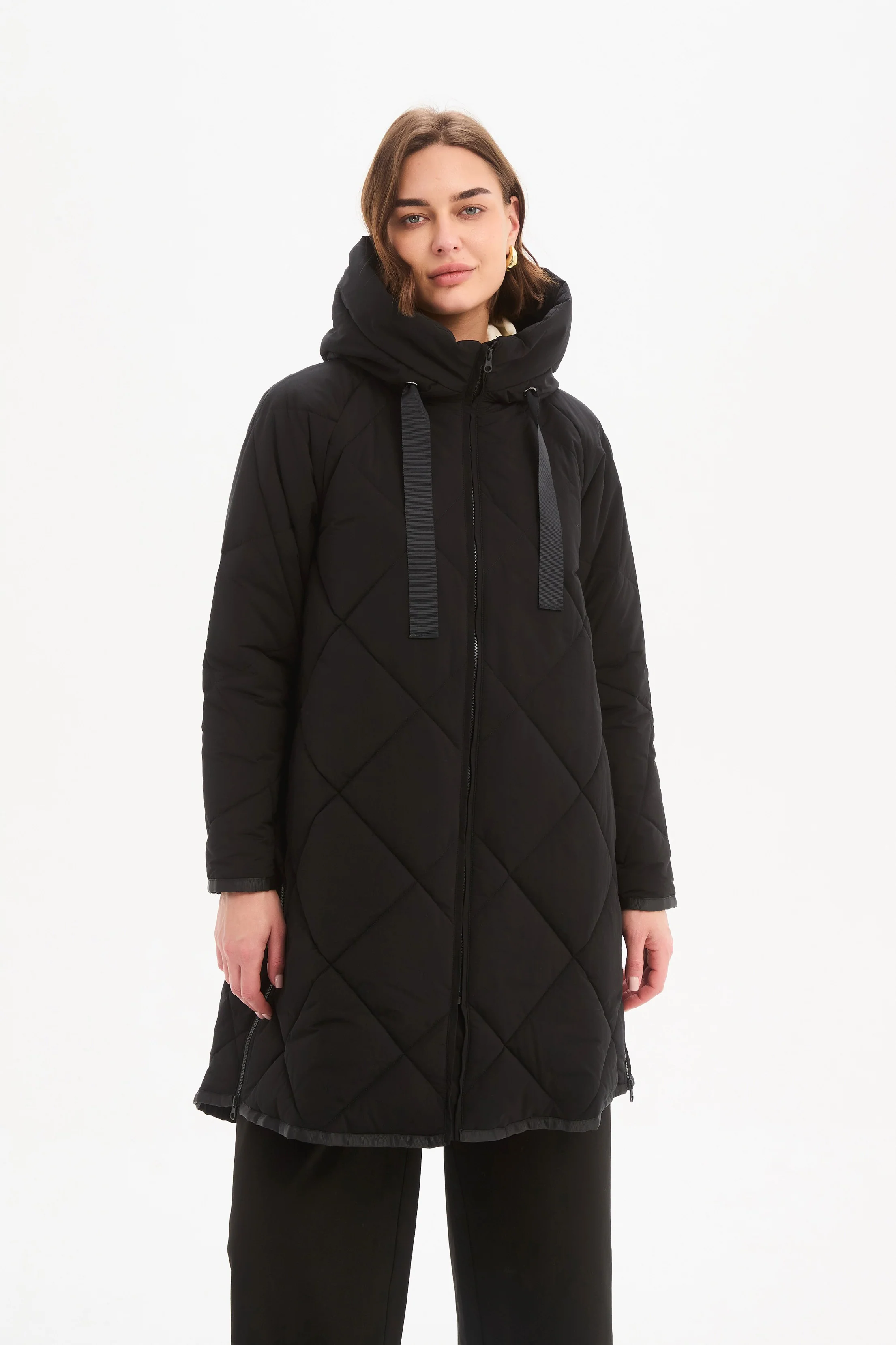 ZIP HEM WINTER COAT - Image 18