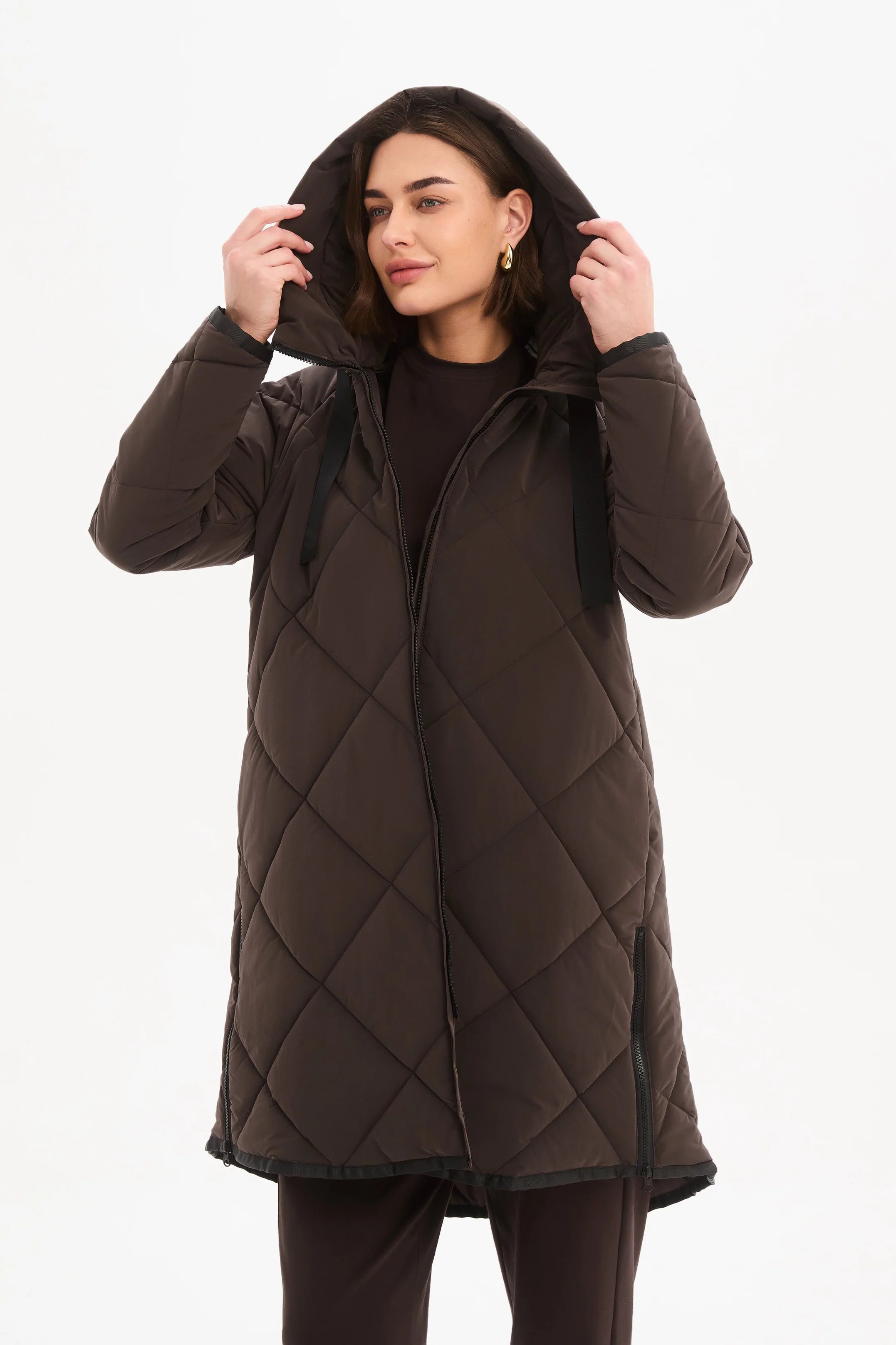 ZIP HEM WINTER COAT - Image 23