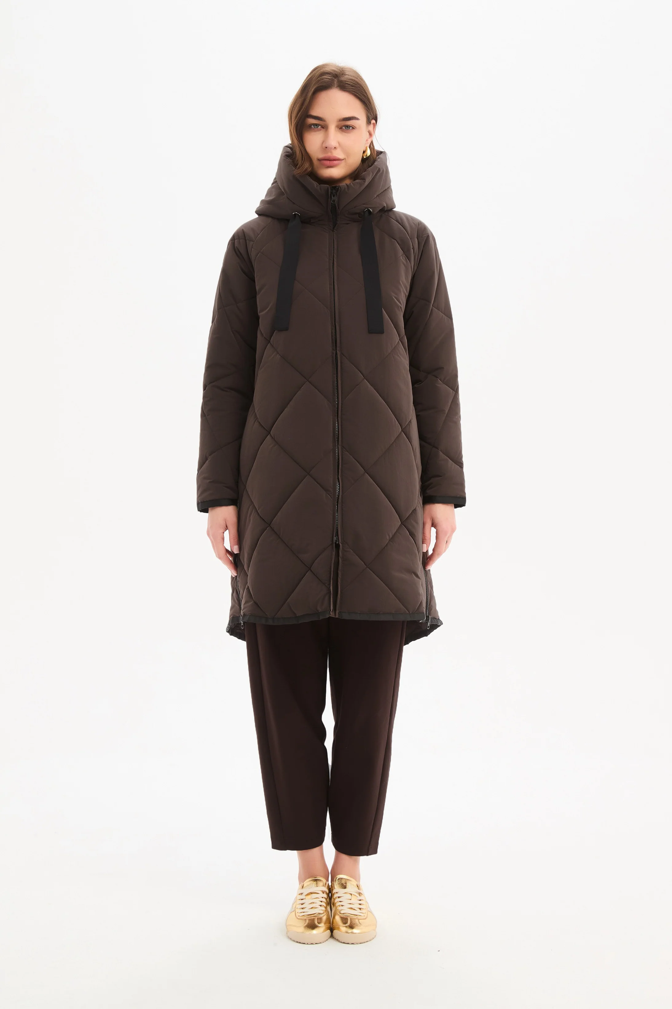 ZIP HEM WINTER COAT - Image 24