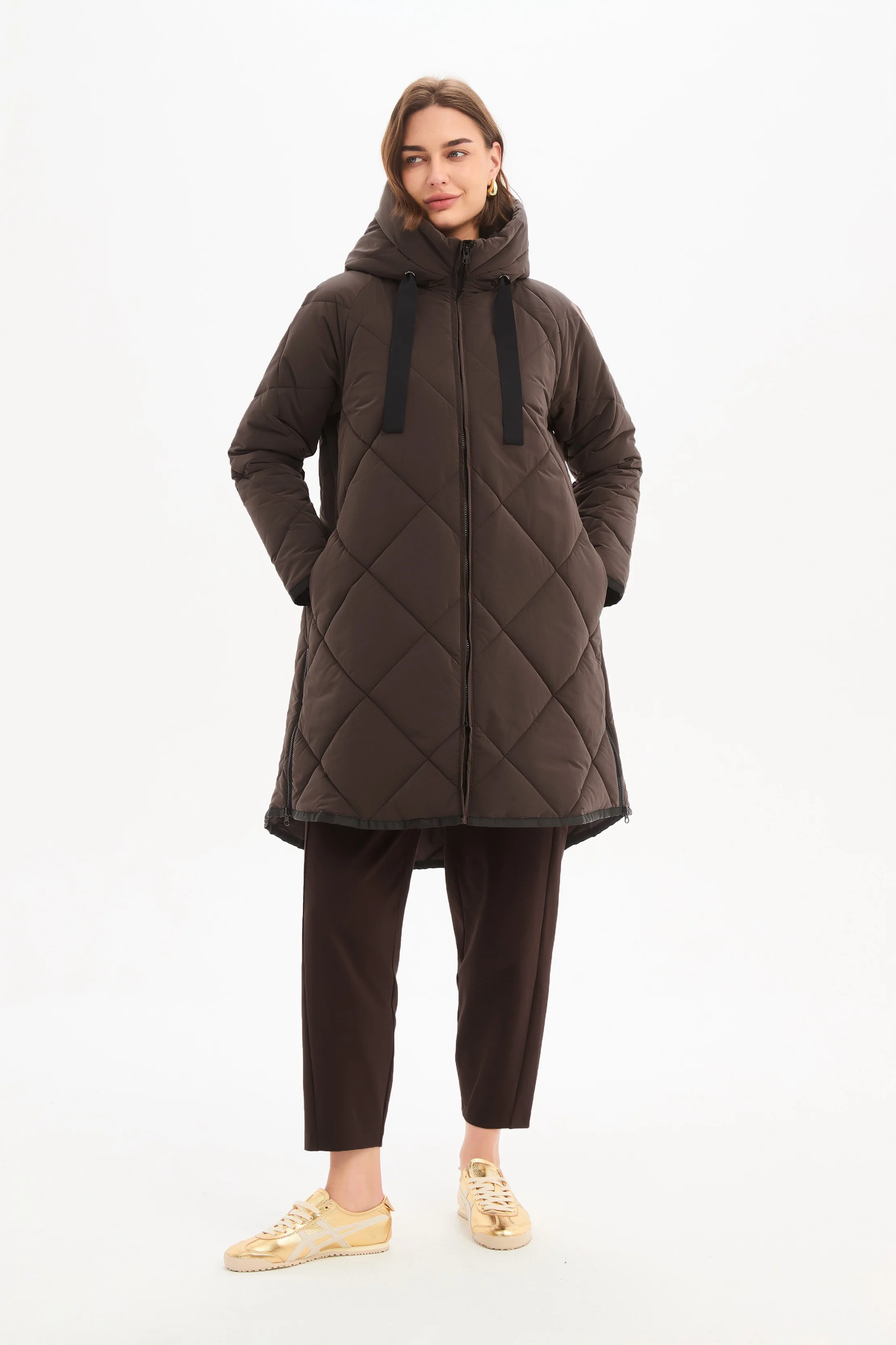 ZIP HEM WINTER COAT - Image 25