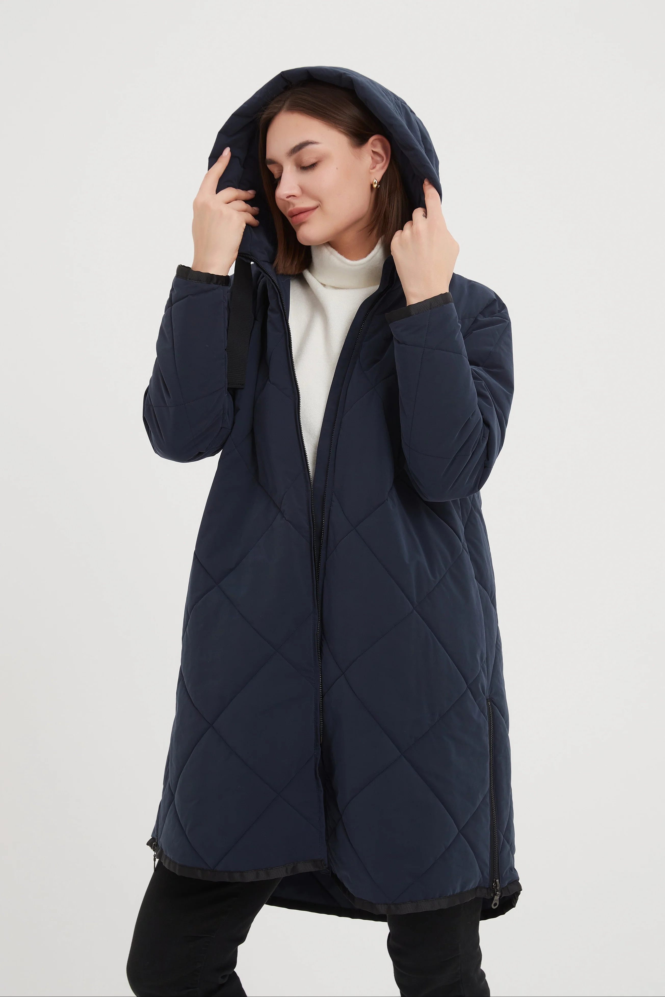 ZIP HEM WINTER COAT - Image 28
