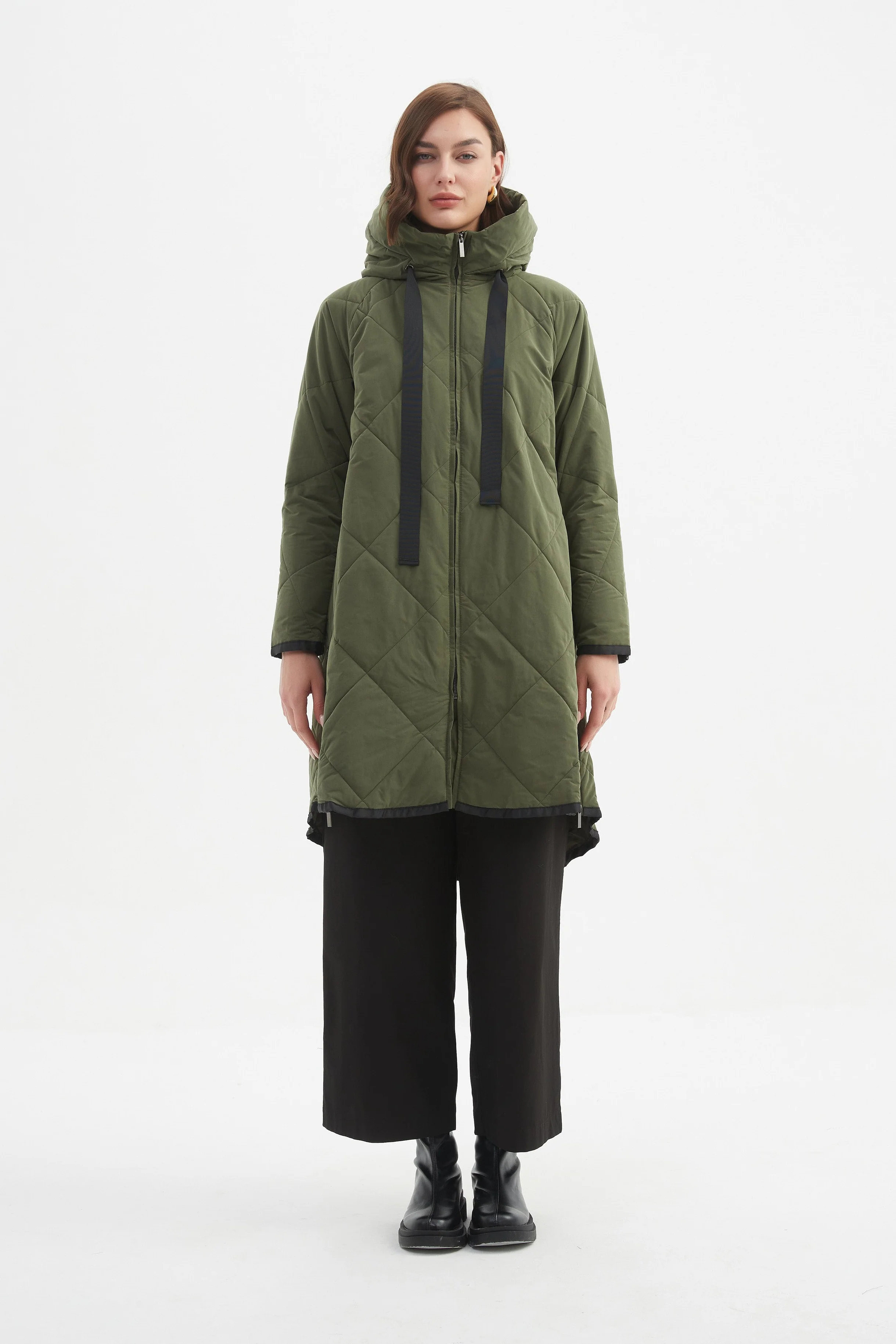 ZIP HEM WINTER COAT - Image 4
