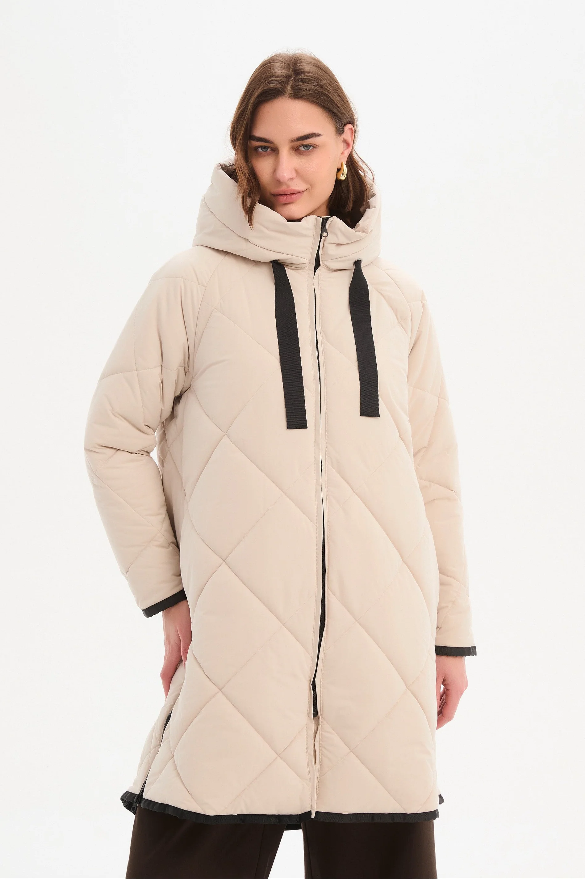 ZIP HEM WINTER COAT - Image 8